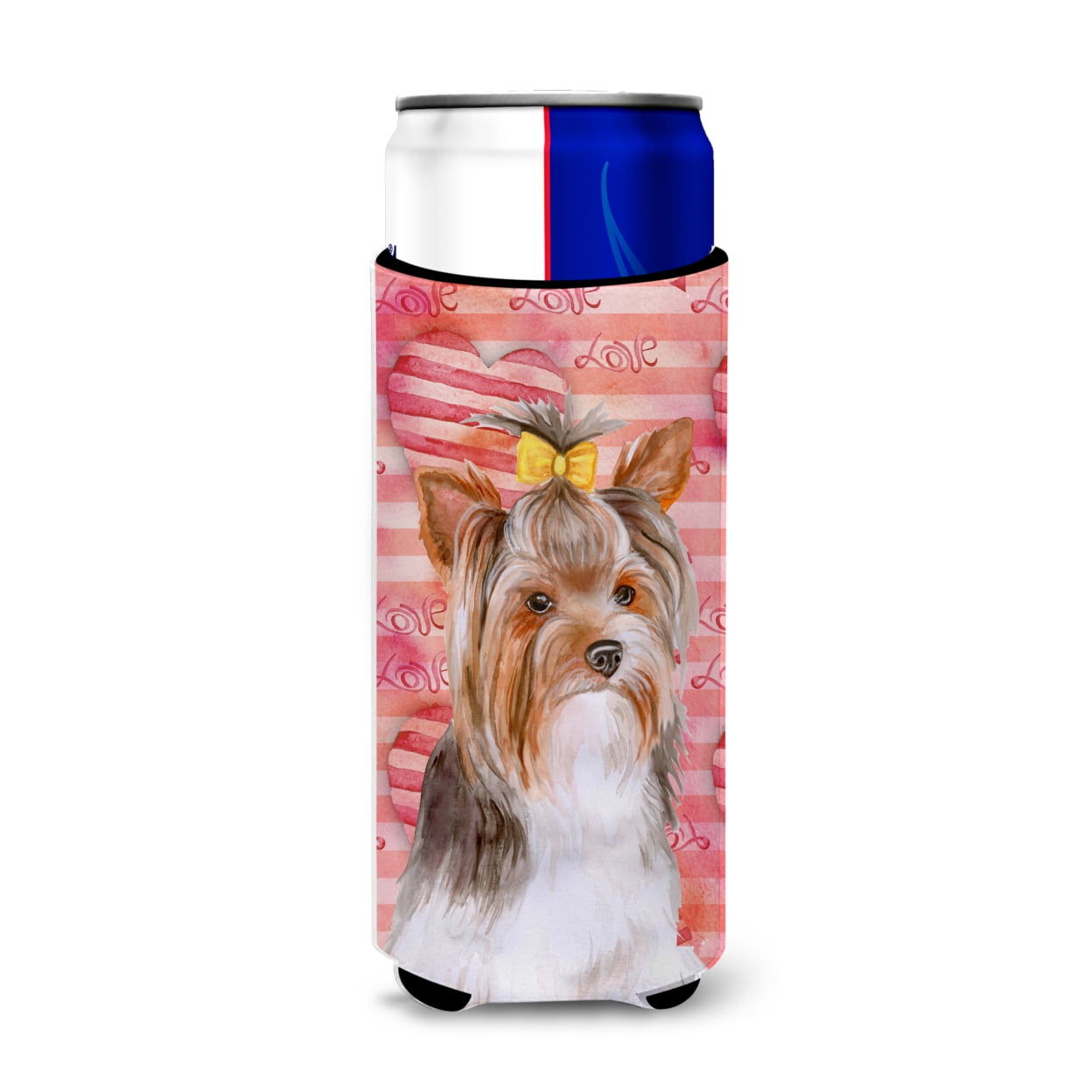 Yorkshire Terrier No. 2 Love Michelob Ultra Hugger for Slim Cans