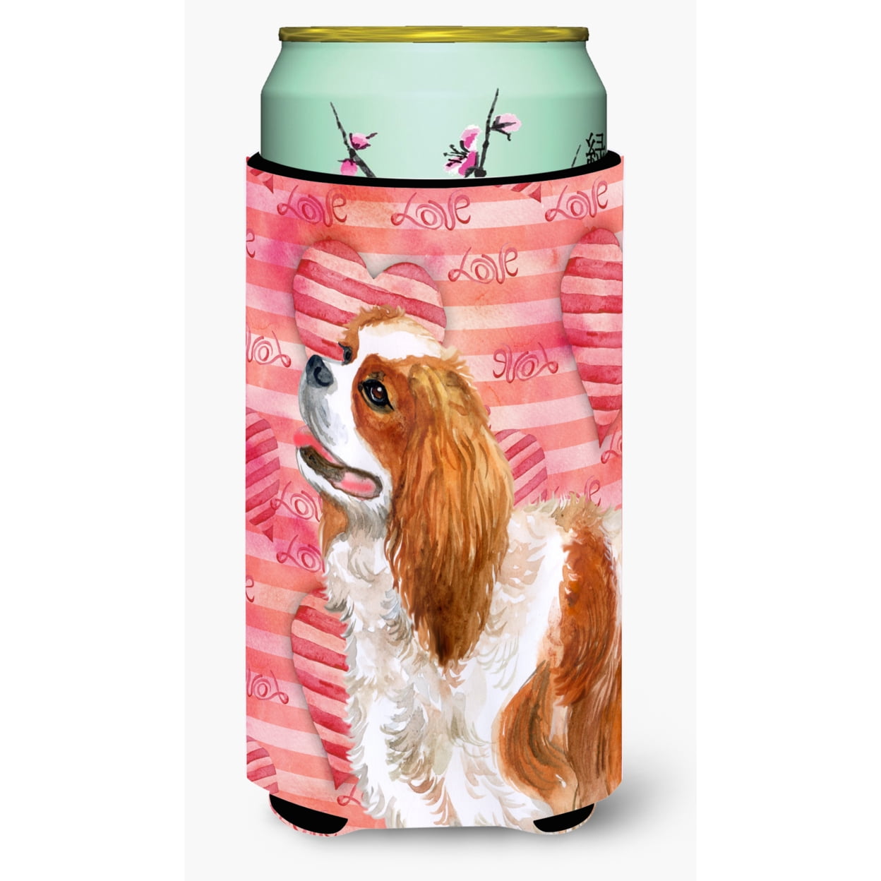 Cavalier Spaniel Love Tall Boy Beverage Insulator Hugger