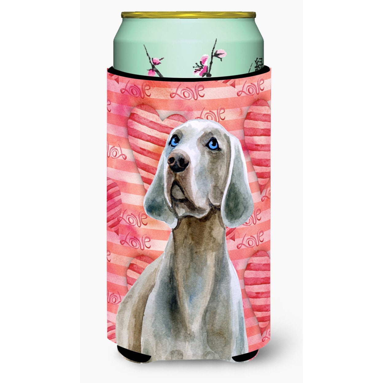 Weimaraner Love Tall Boy Beverage Insulator Hugger