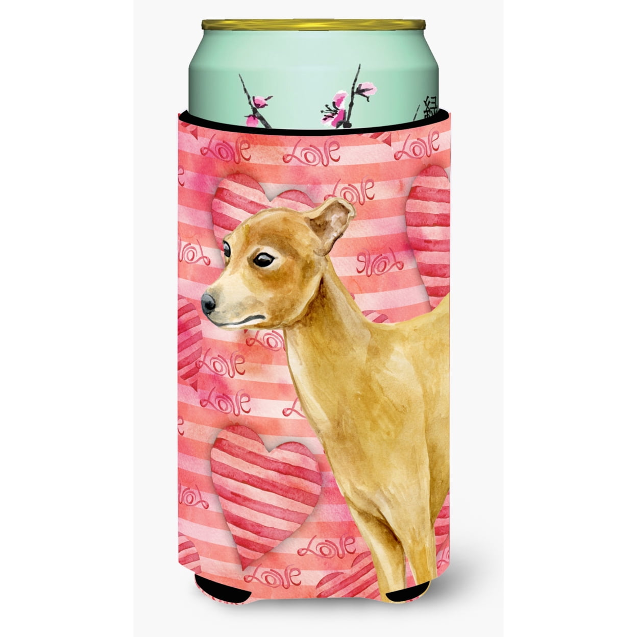 Italian Greyhound Love Tall Boy Beverage Insulator Hugger