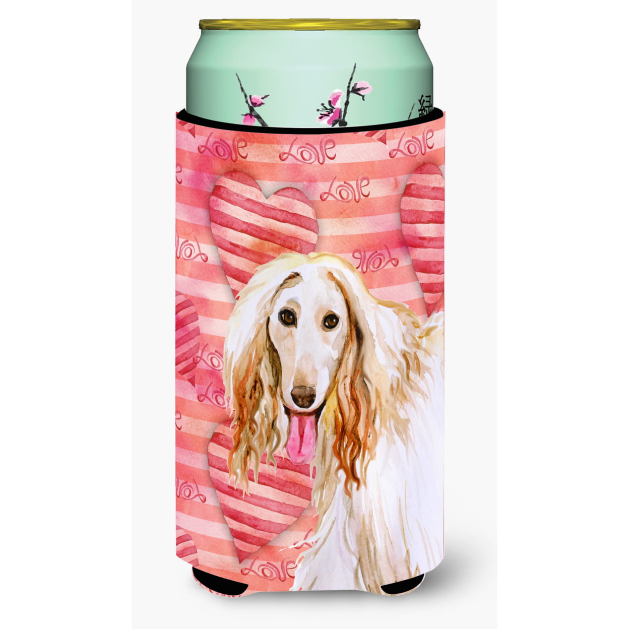 Afghan Hound Love Tall Boy Beverage Insulator Hugger