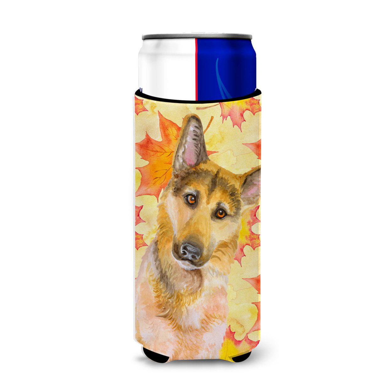 German Shepherd No. 2 Fall Michelob Ultra Hugger for Slim Cans