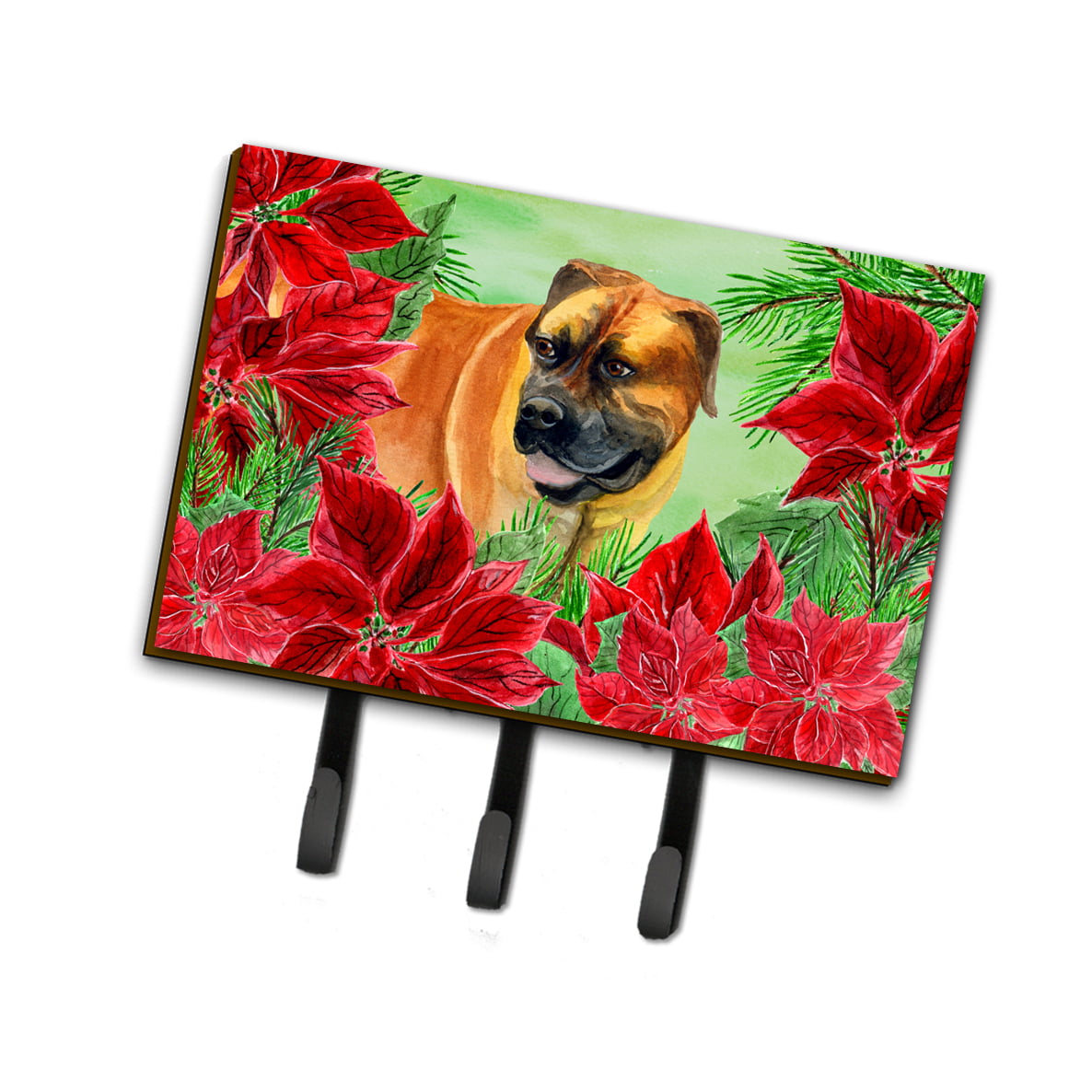 Boerboel Mastiff Poinsettas Leash or Key Holder