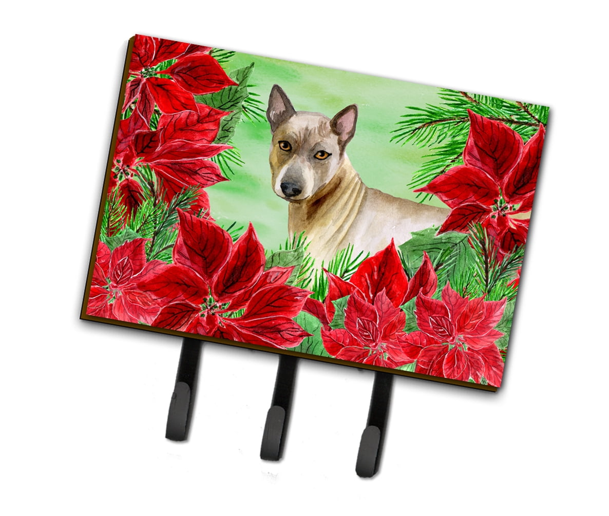 CK1328TH68 Thai Ridgeback Poinsettas Leash or Key Holder