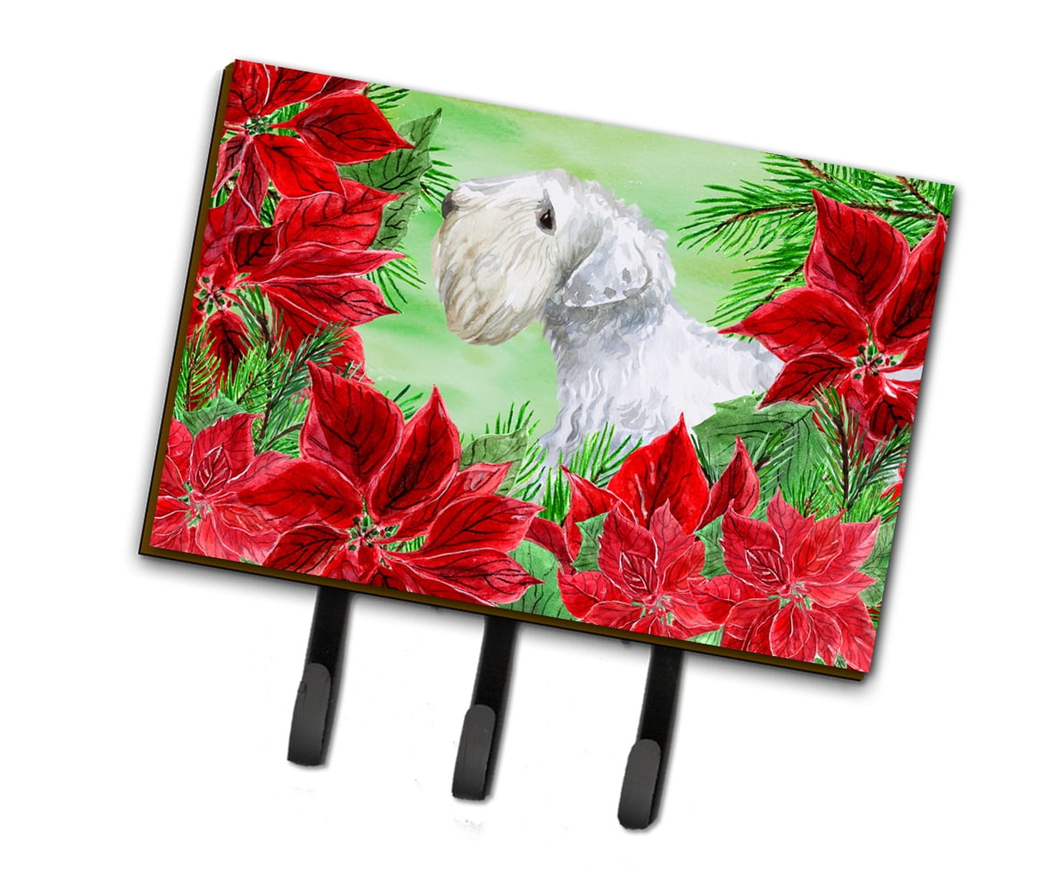 CK1332TH68 Sealyham Terrier Poinsettas Leash or Key Holder