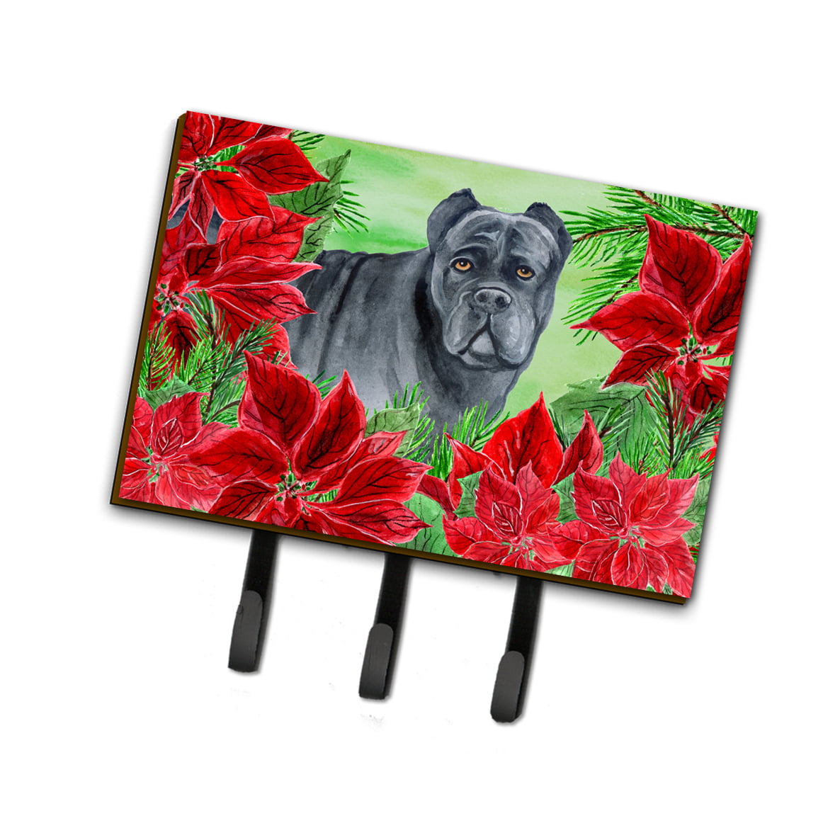 CK1342TH68 Cane Corso Poinsettas Leash or Key Holder