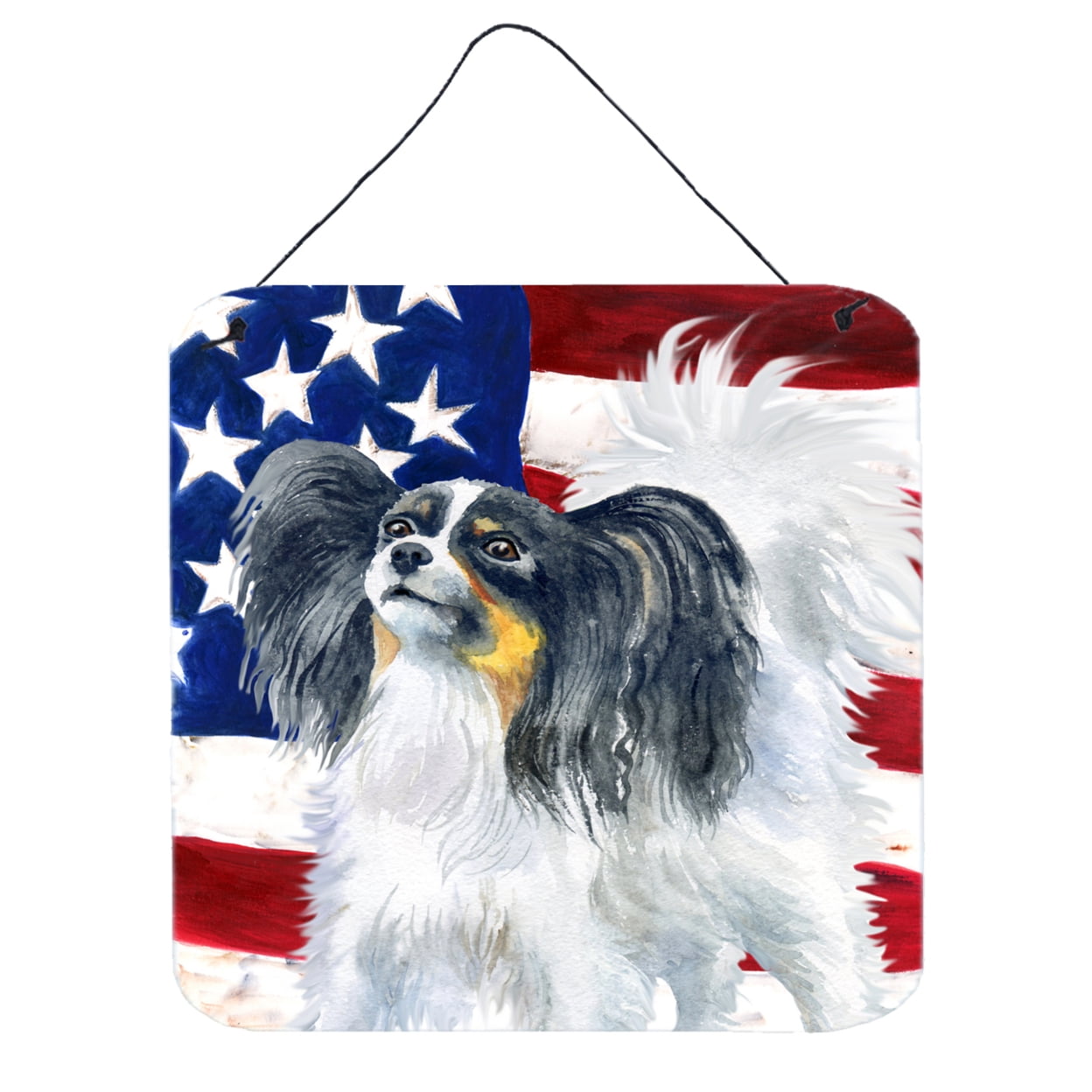 Papillon Patriotic Wall or Door Hanging Prints