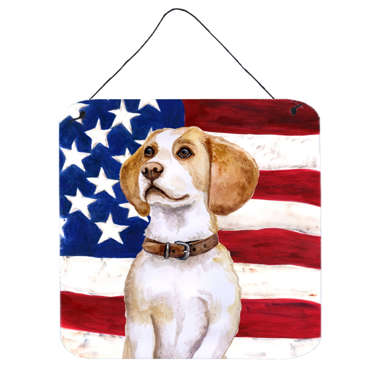 Beagle Patriotic Wall or Door Hanging Prints