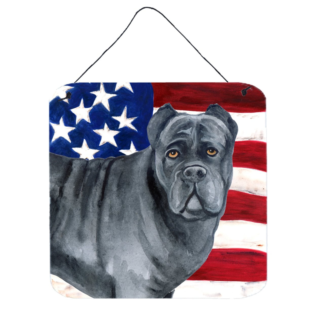 Cane Corso Patriotic Wall or Door Hanging Prints