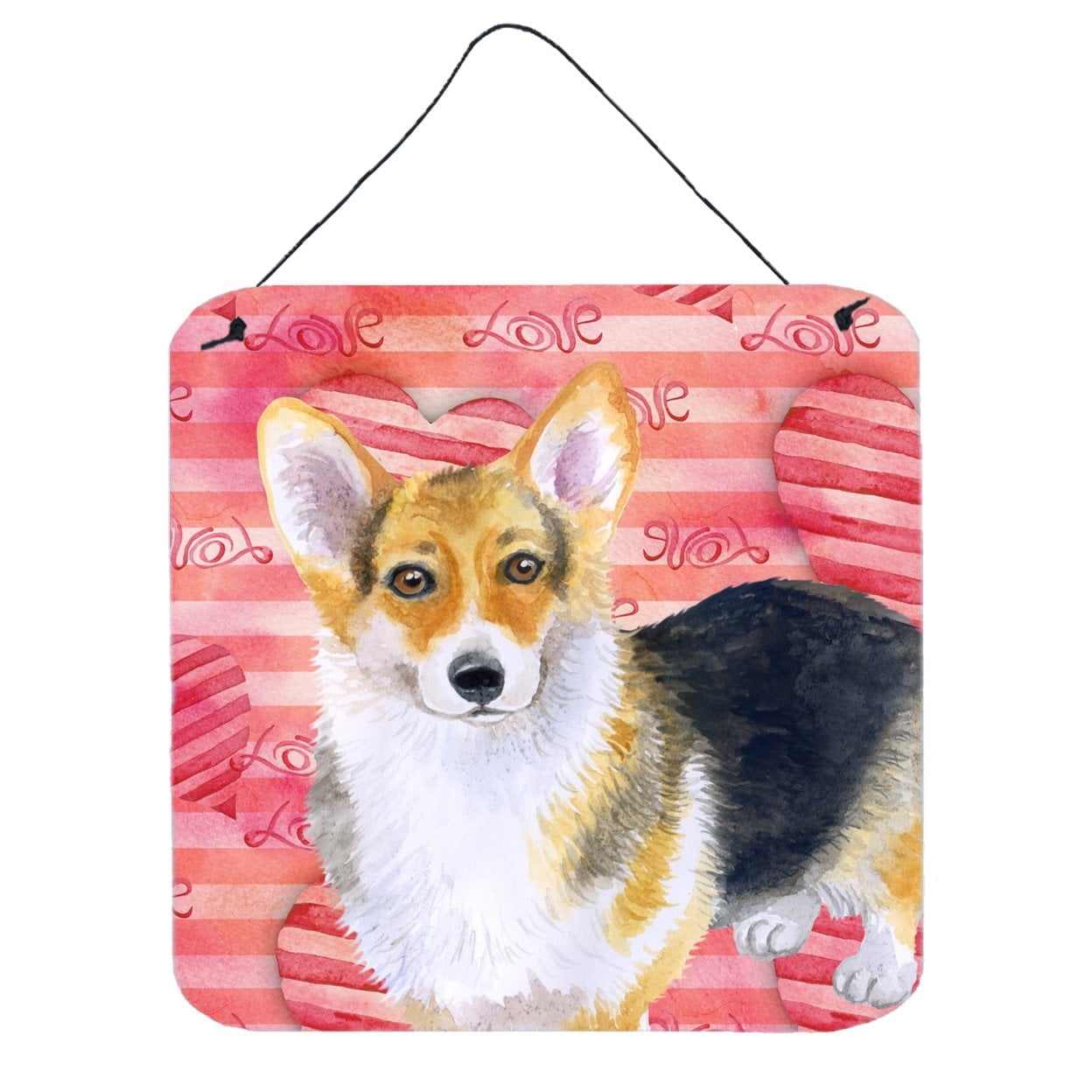 Pembroke Corgi Love Wall or Door Hanging Prints