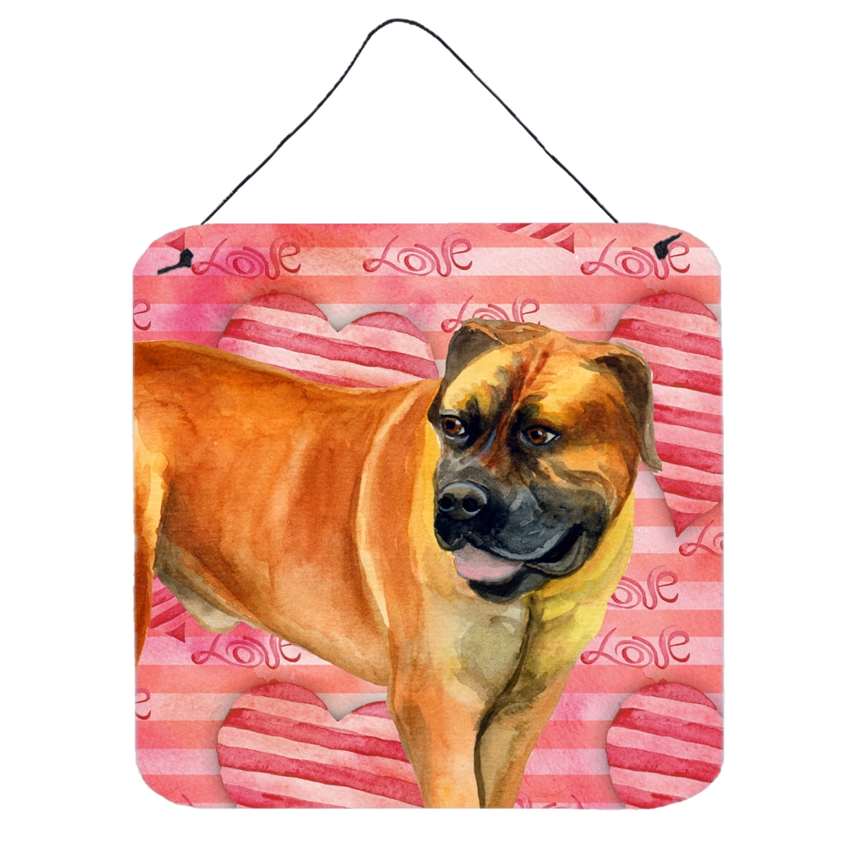 Boerboel Mastiff Love Wall or Door Hanging Prints