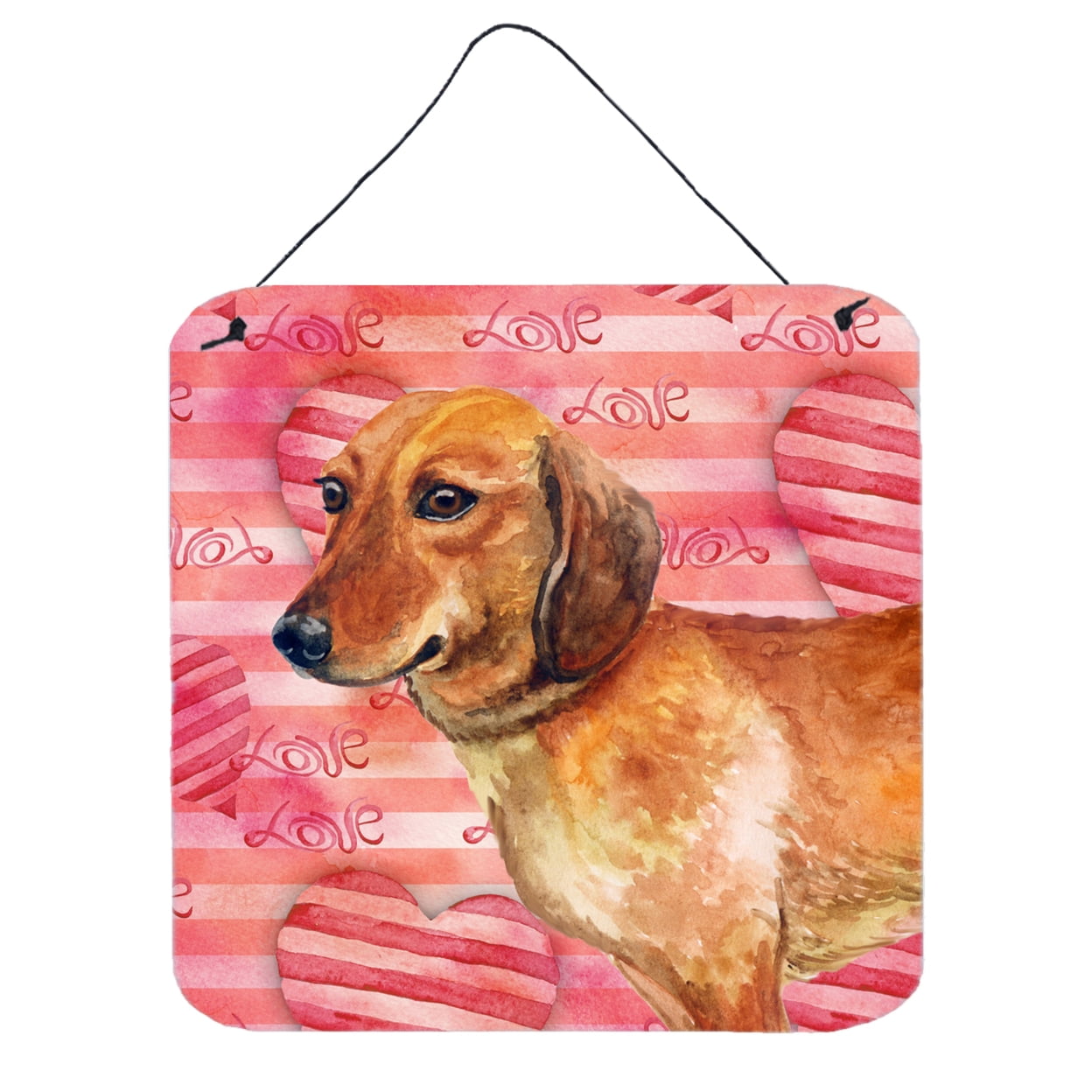 Dachshund Love Wall or Door Hanging Prints