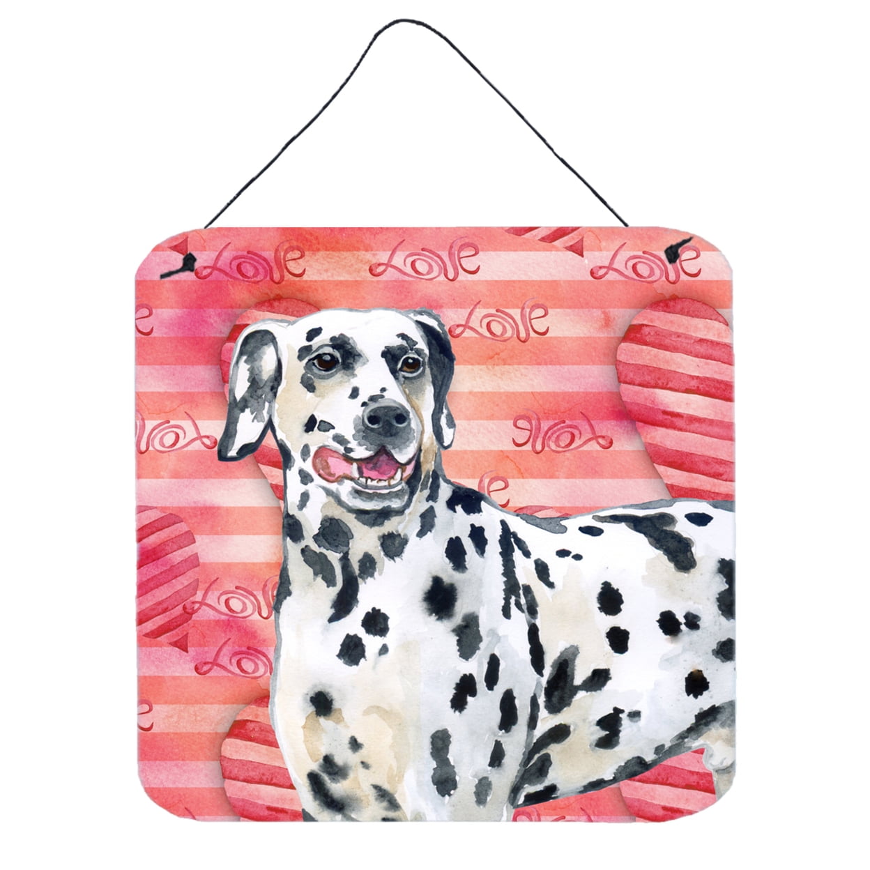 Dalmatian Love Wall or Door Hanging Prints