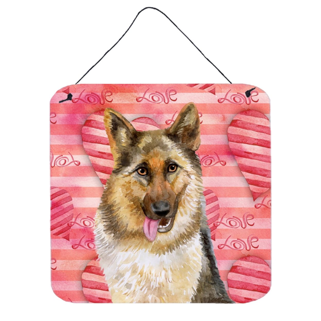 German Shepherd Love Wall or Door Hanging Prints