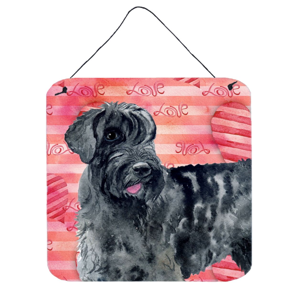 Giant Schnauzer Love Wall or Door Hanging Prints