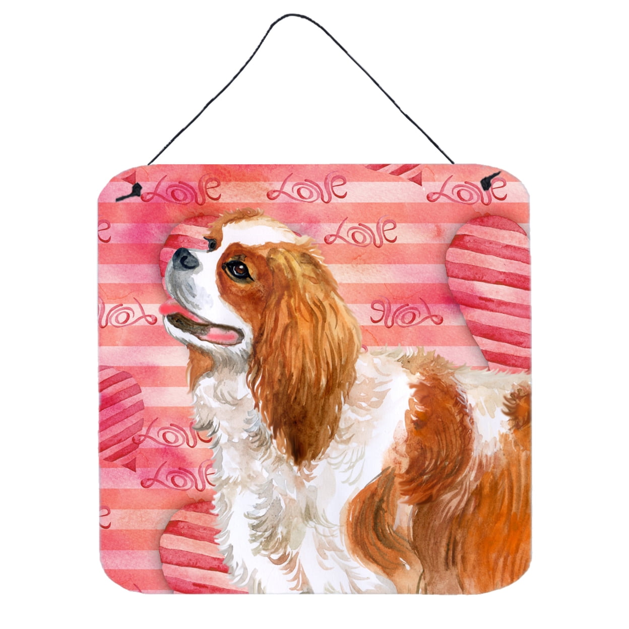 Cavalier Spaniel Love Wall or Door Hanging Prints