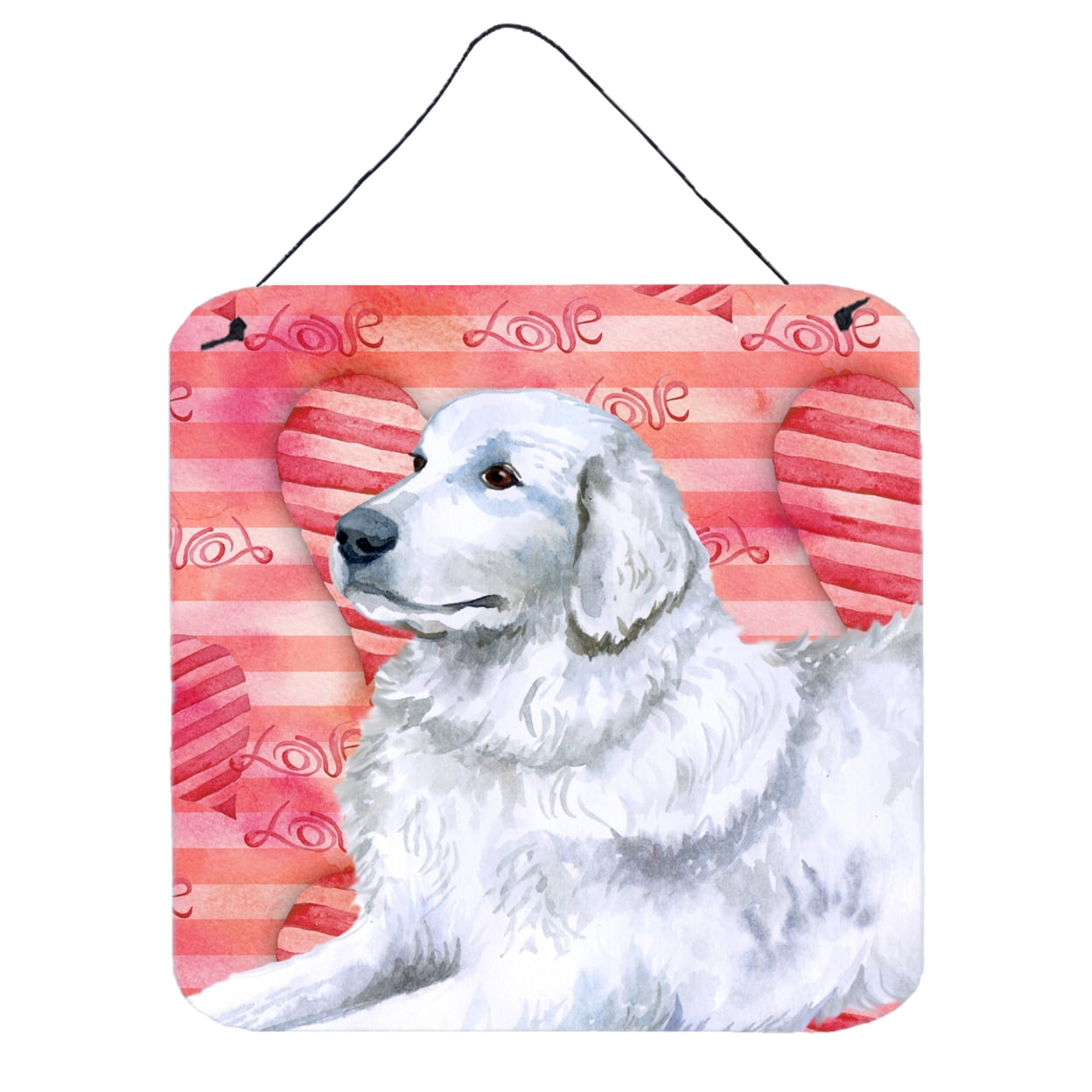 Maremma Sheepdog Love Wall or Door Hanging Prints
