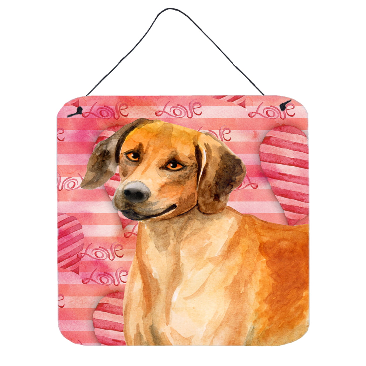 Rhodesian Ridgeback Love Wall or Door Hanging Prints