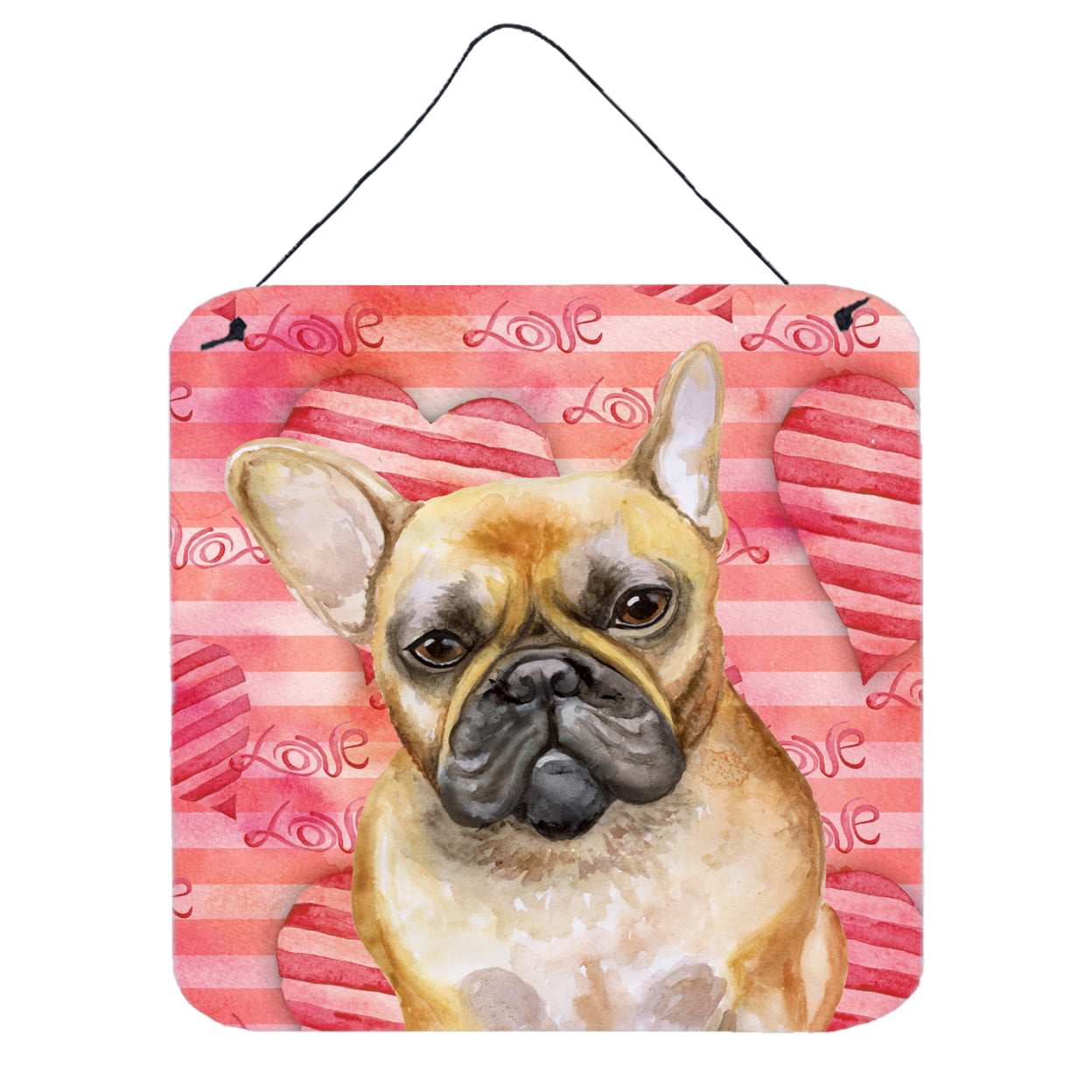French Bulldog Love Wall or Door Hanging Prints