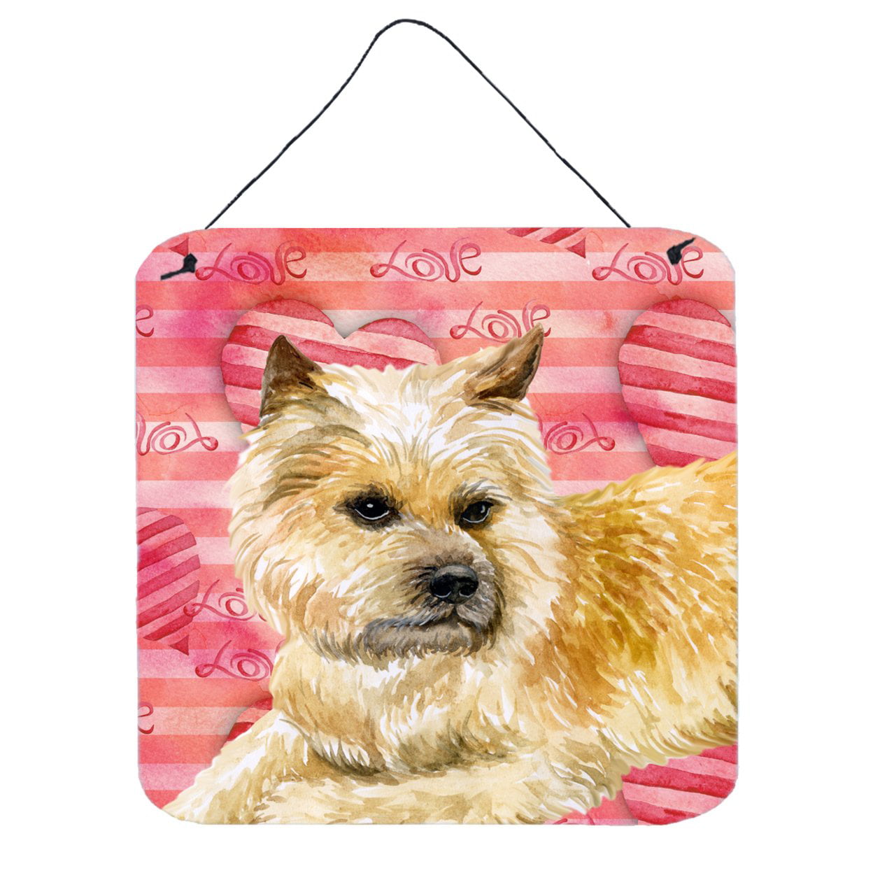 Cairn Terrier Love Wall or Door Hanging Prints
