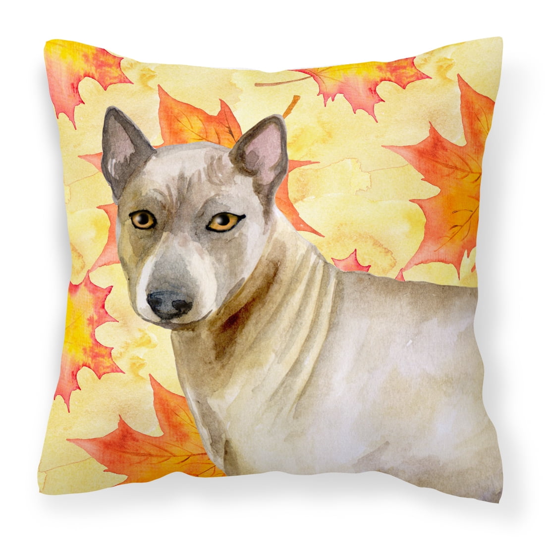 Thai Ridgeback Fall Fabric Decorative Pillow