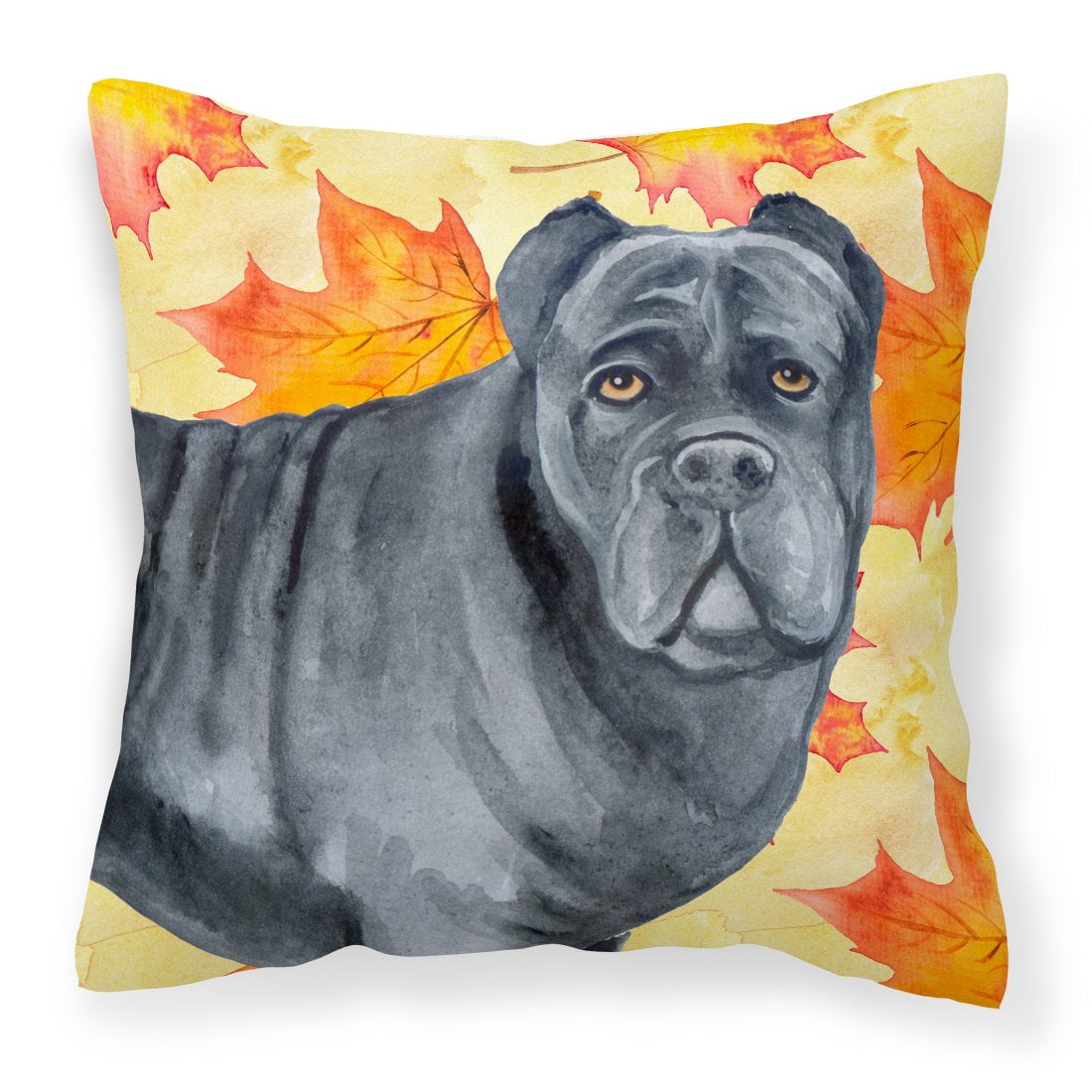 BB9955PW1818 Cane Corso Fall Fabric Decorative Pillow
