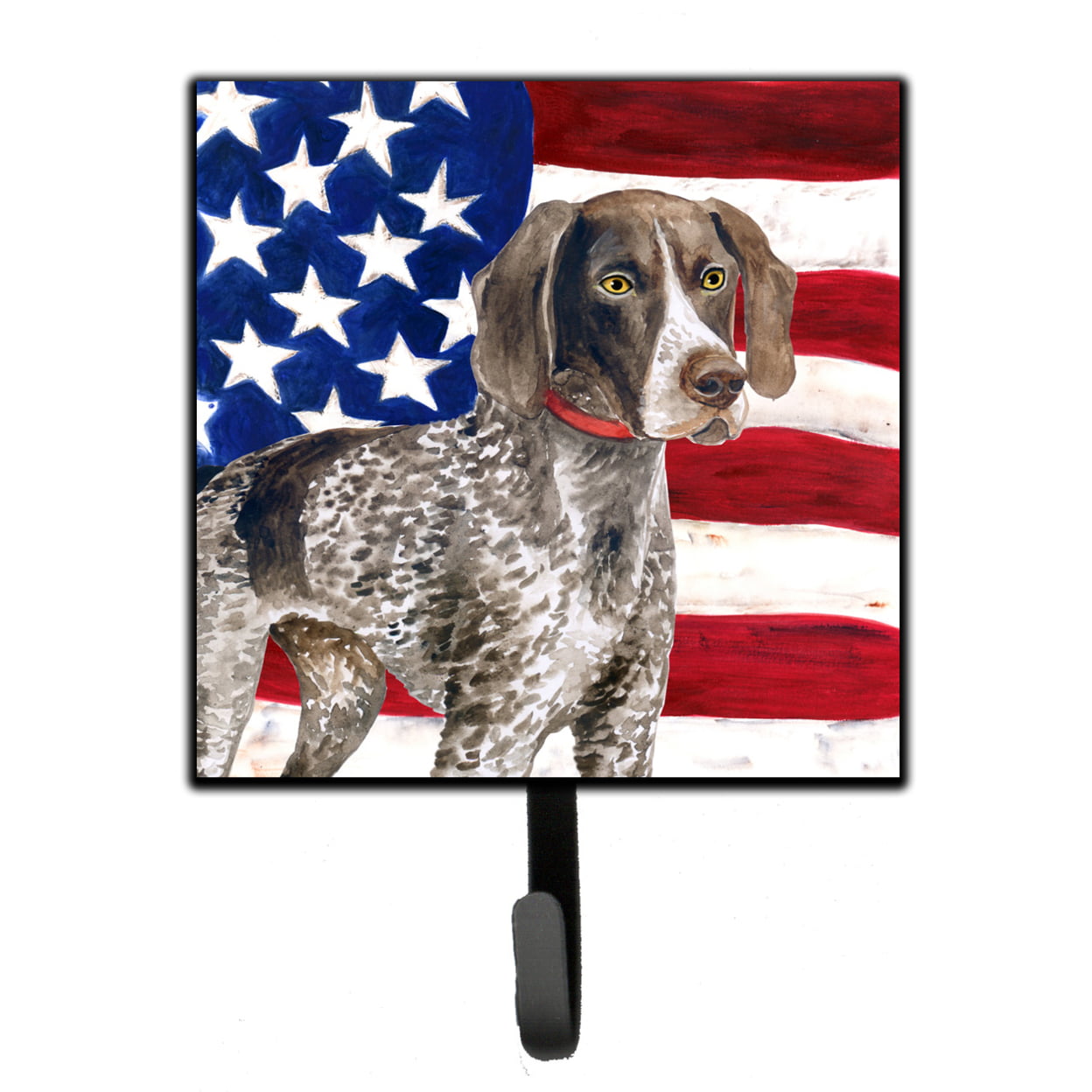 German Shorthaired Pointer Patriotic Leash or Key Holder