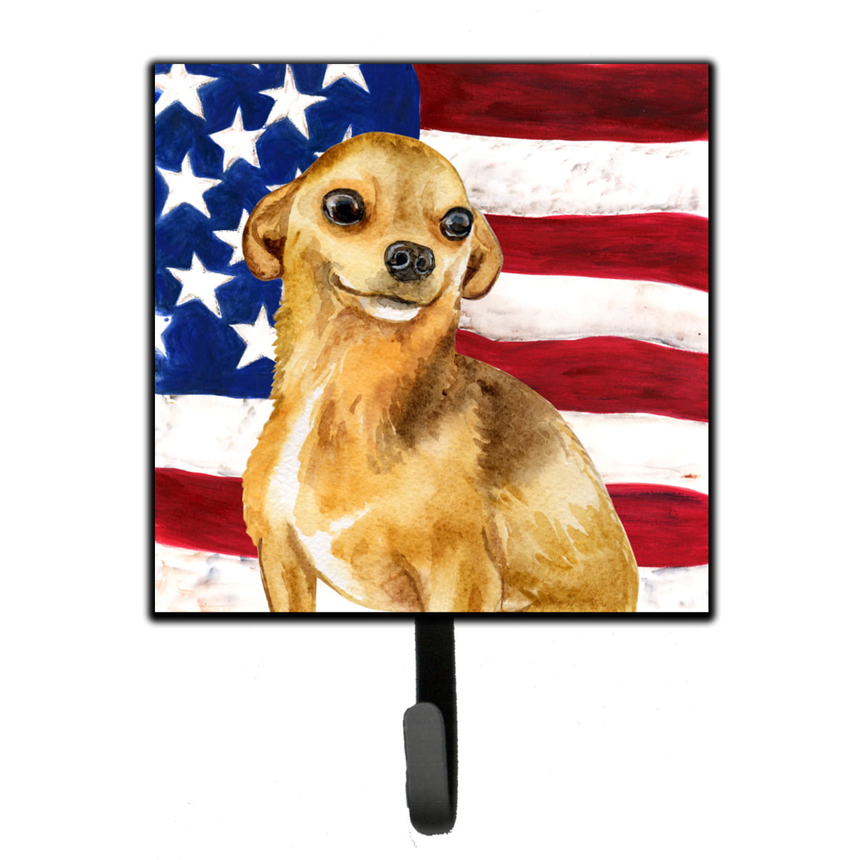 Chihuahua Patriotic Leash or Key Holder