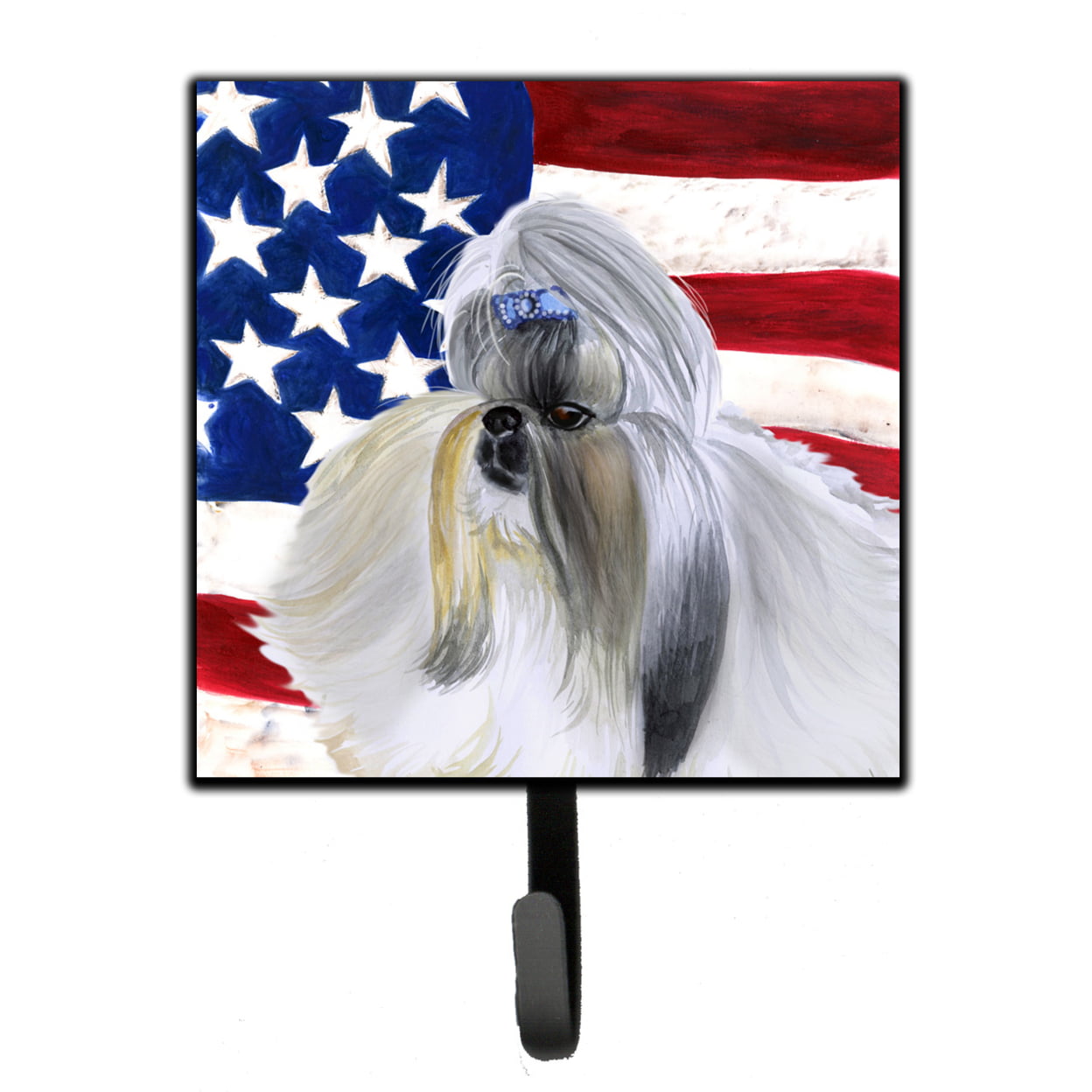 Shih Tzu Patriotic Leash or Key Holder
