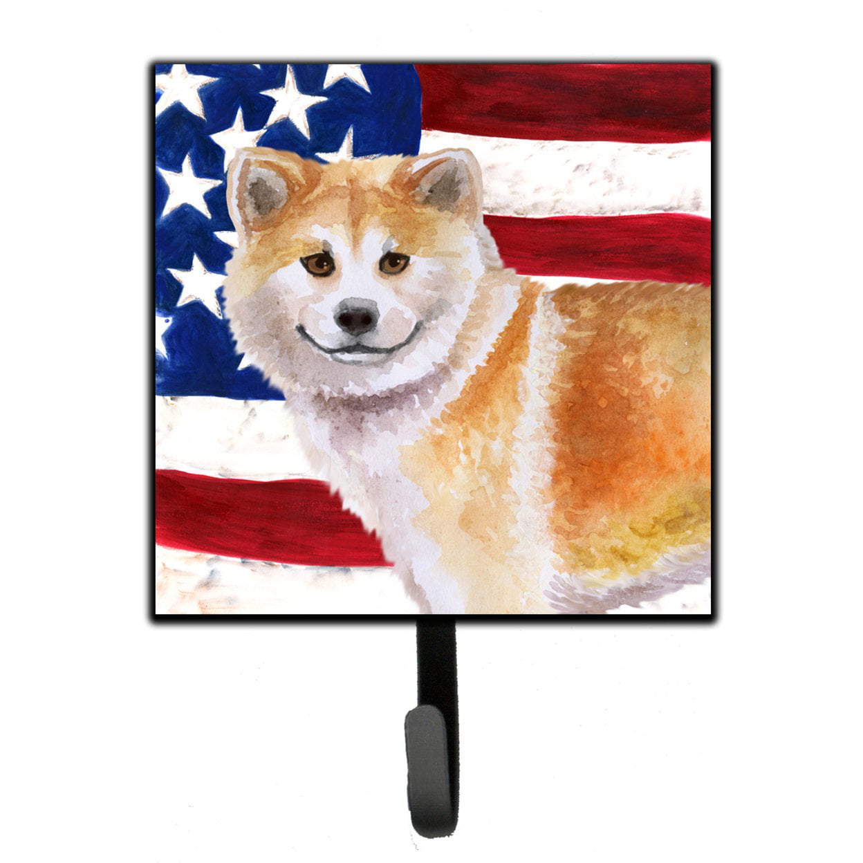 Shiba Inu Patriotic Leash or Key Holder
