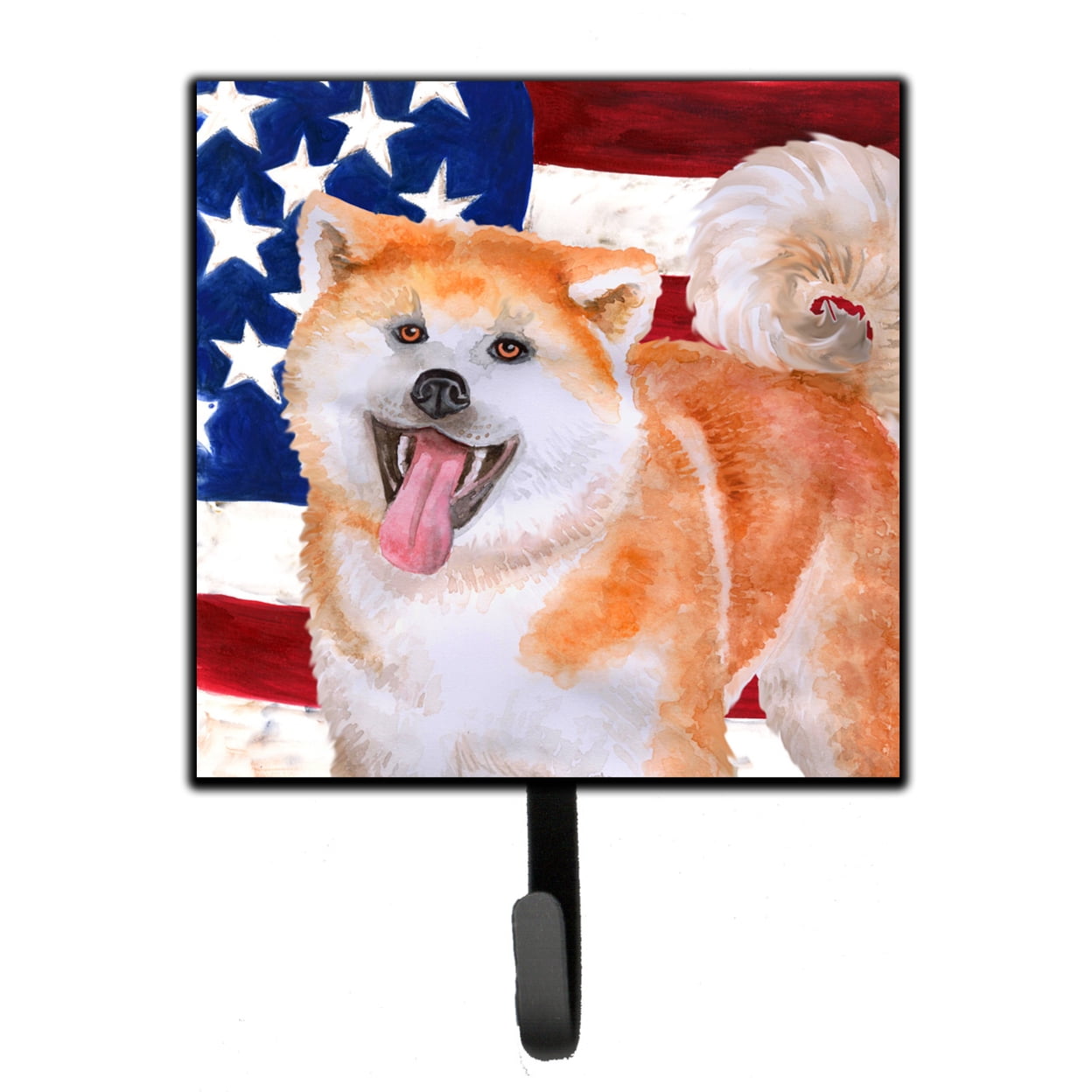 Akita Patriotic Leash or Key Holder