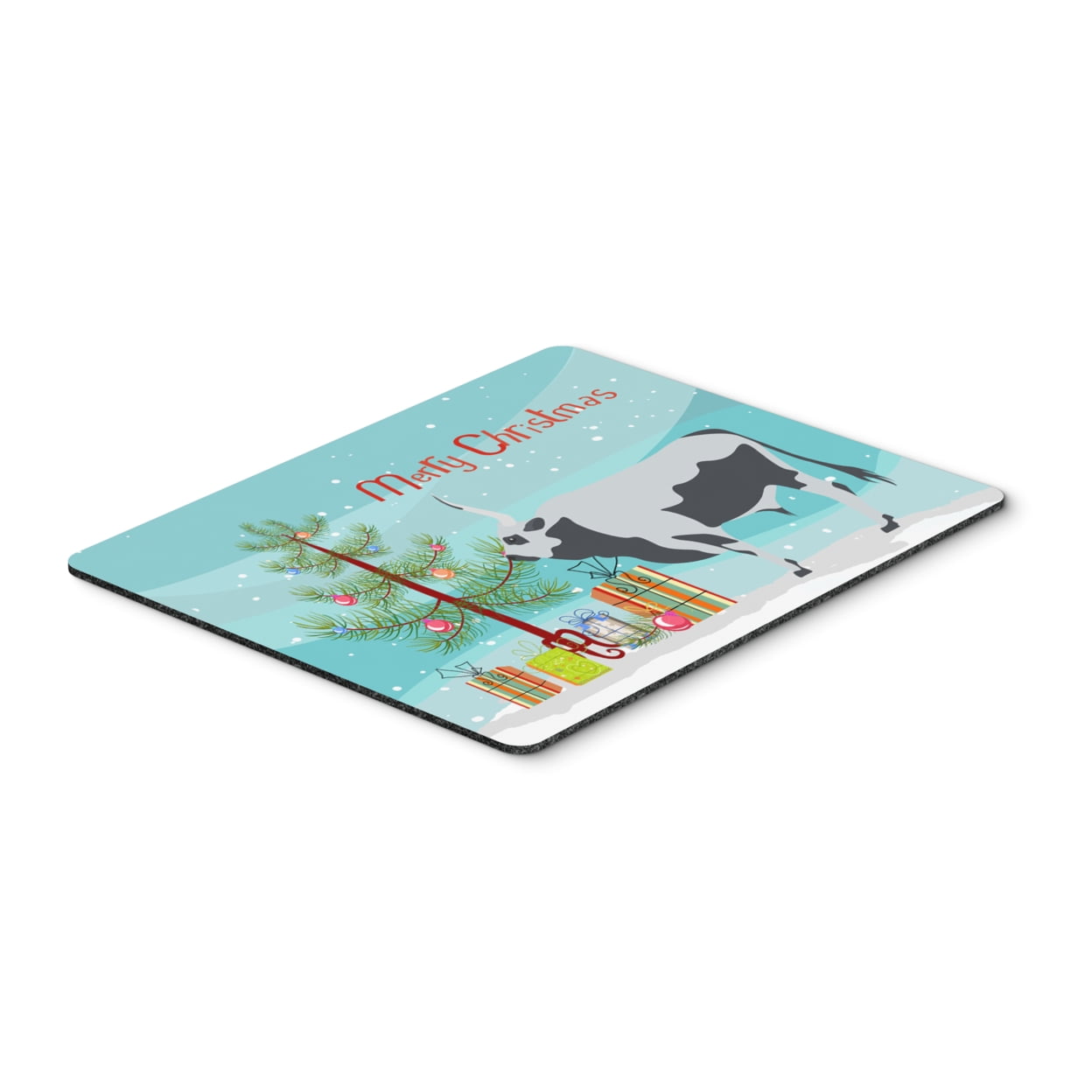 BB9191MP Hungarian Grey Steppe Cow Christmas Mouse Pad, Hot Pad or Trivet