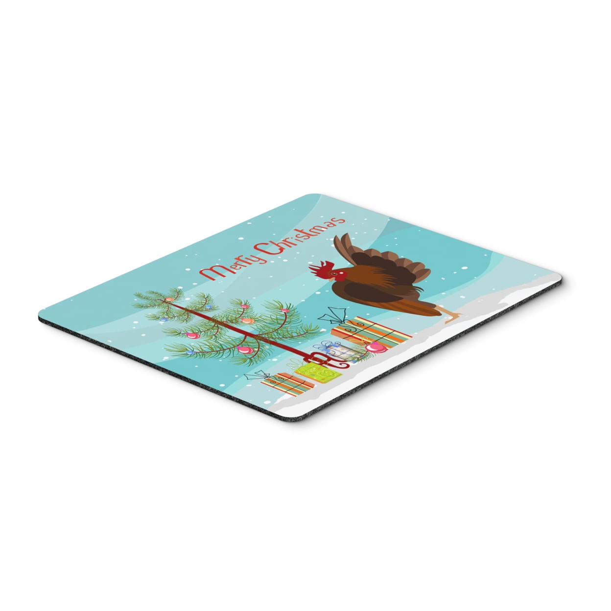 Malaysian Serama Chicken Christmas Mouse Pad - Hot Pad or Trivet