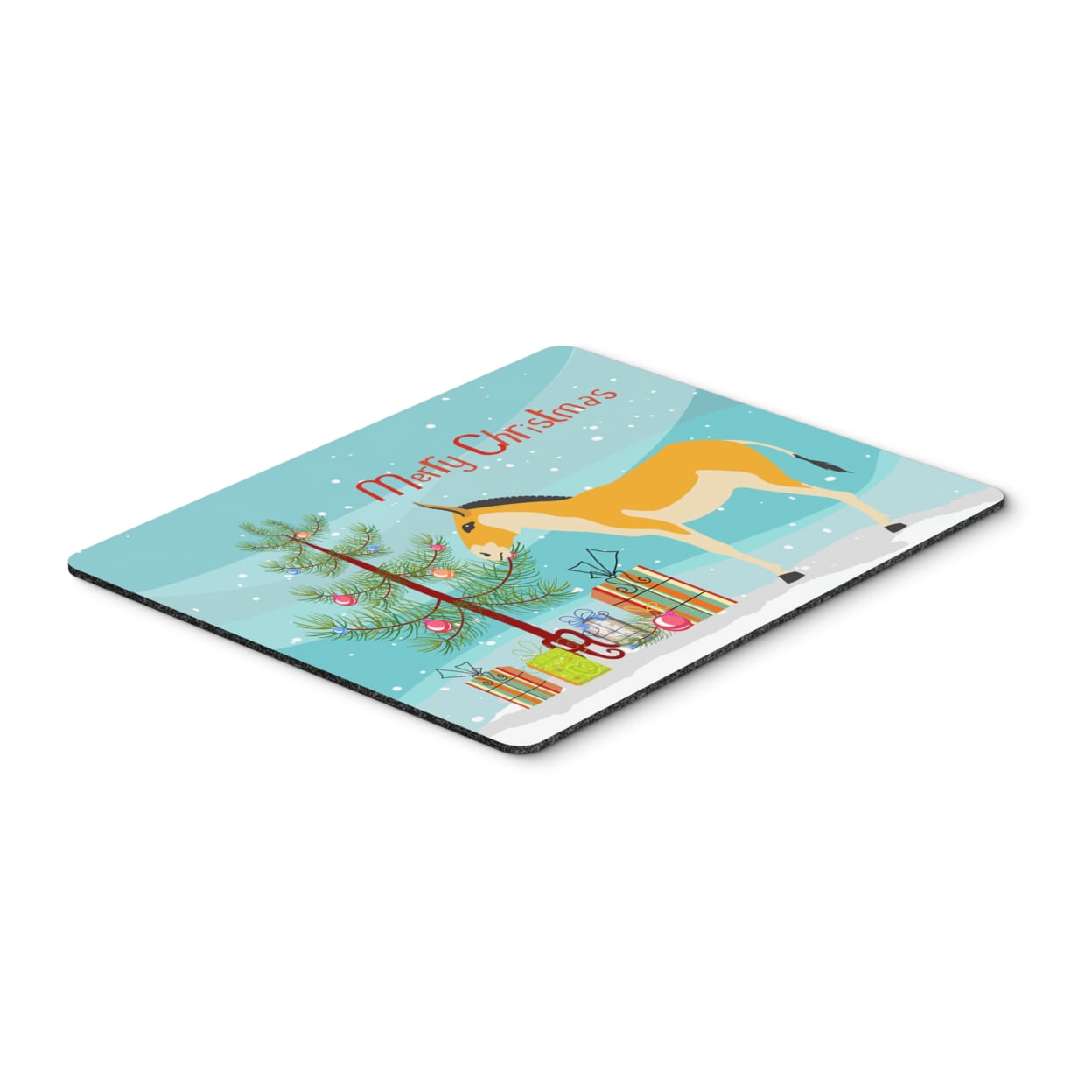 Turkmenian Kulan Donkey Christmas Mouse Pad - Hot Pad or Trivet