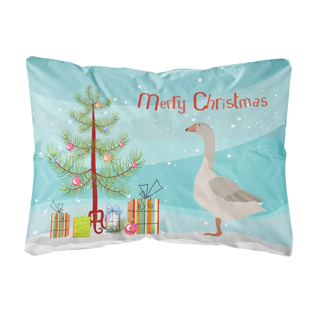 Steinbacher Goose Christmas Canvas Fabric Decorative Pillow