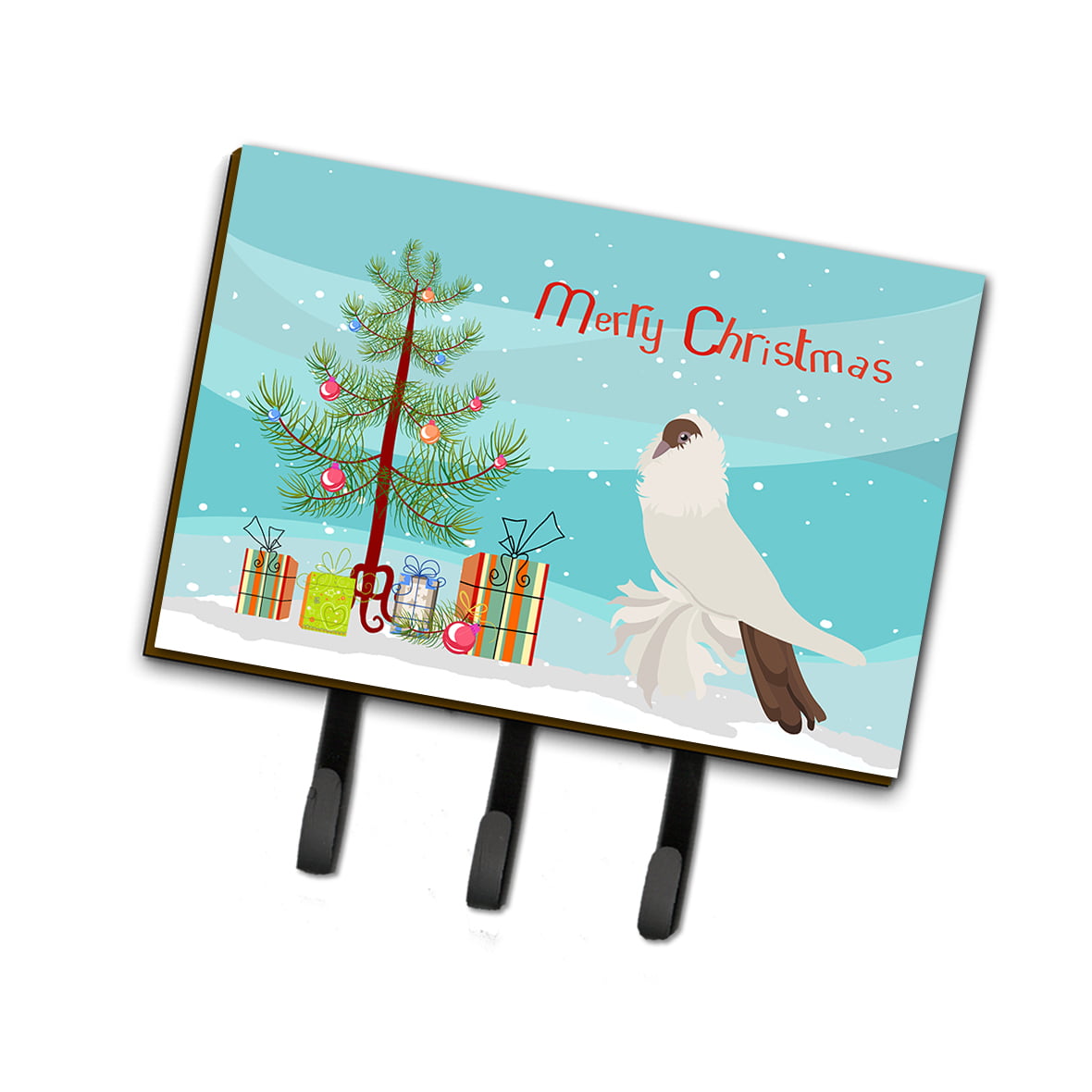 BB9311TH68 German Helmet Pigeon Christmas Leash or Key Holder