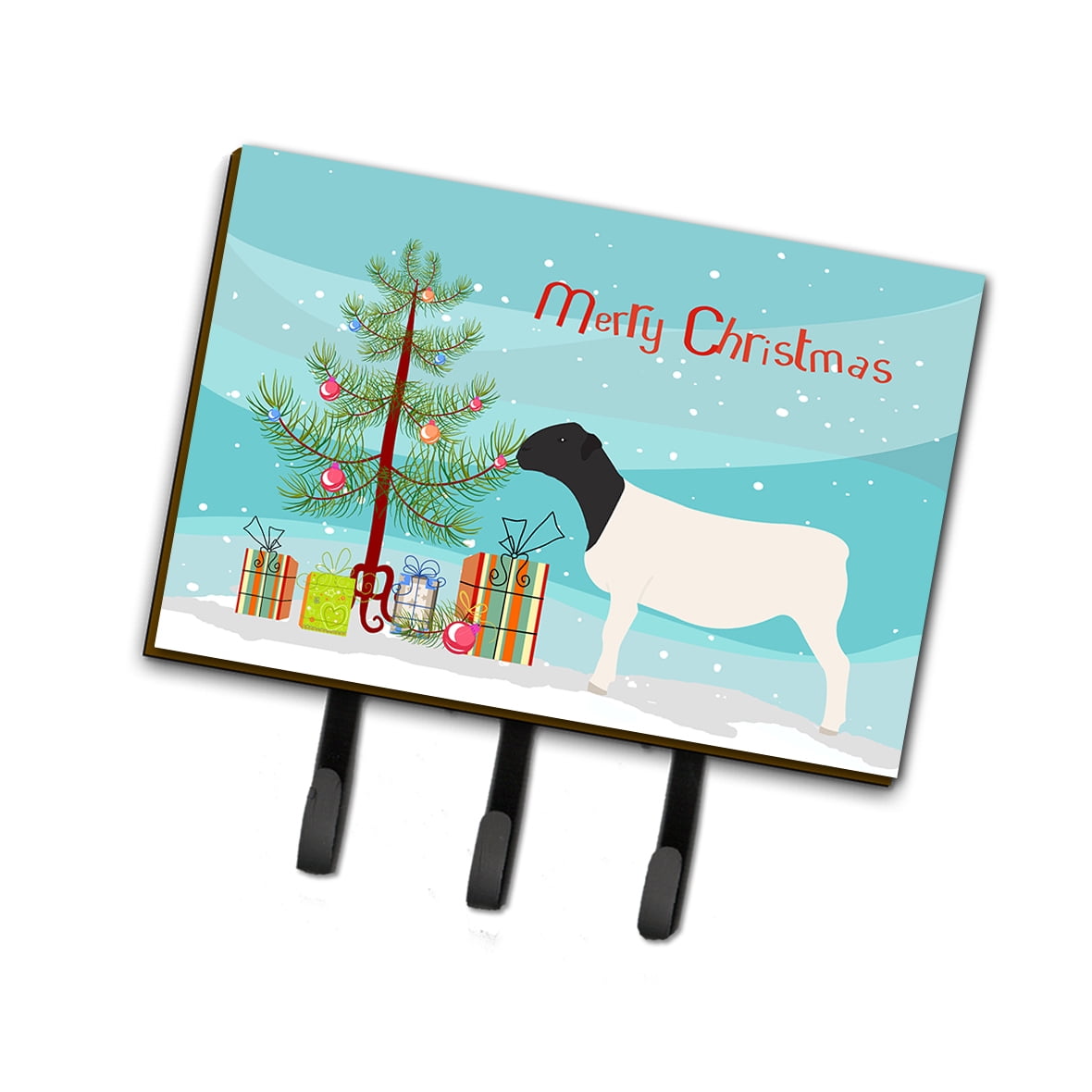 Dorper Sheep Christmas Leash or Key Holder