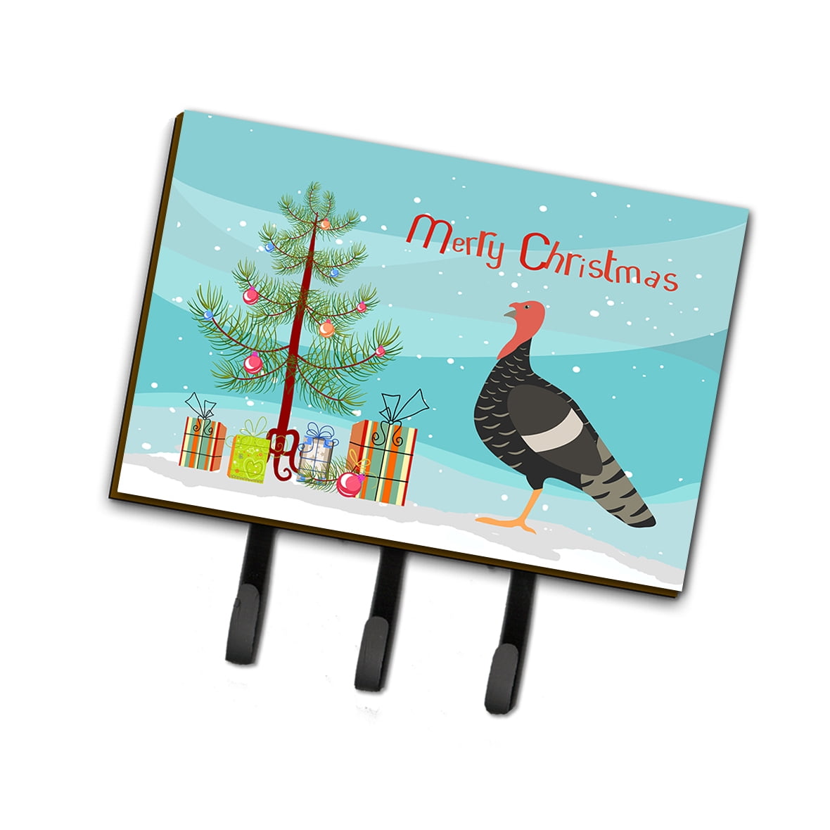 BB9354TH68 Marragansett Turkey Christmas Leash or Key Holder