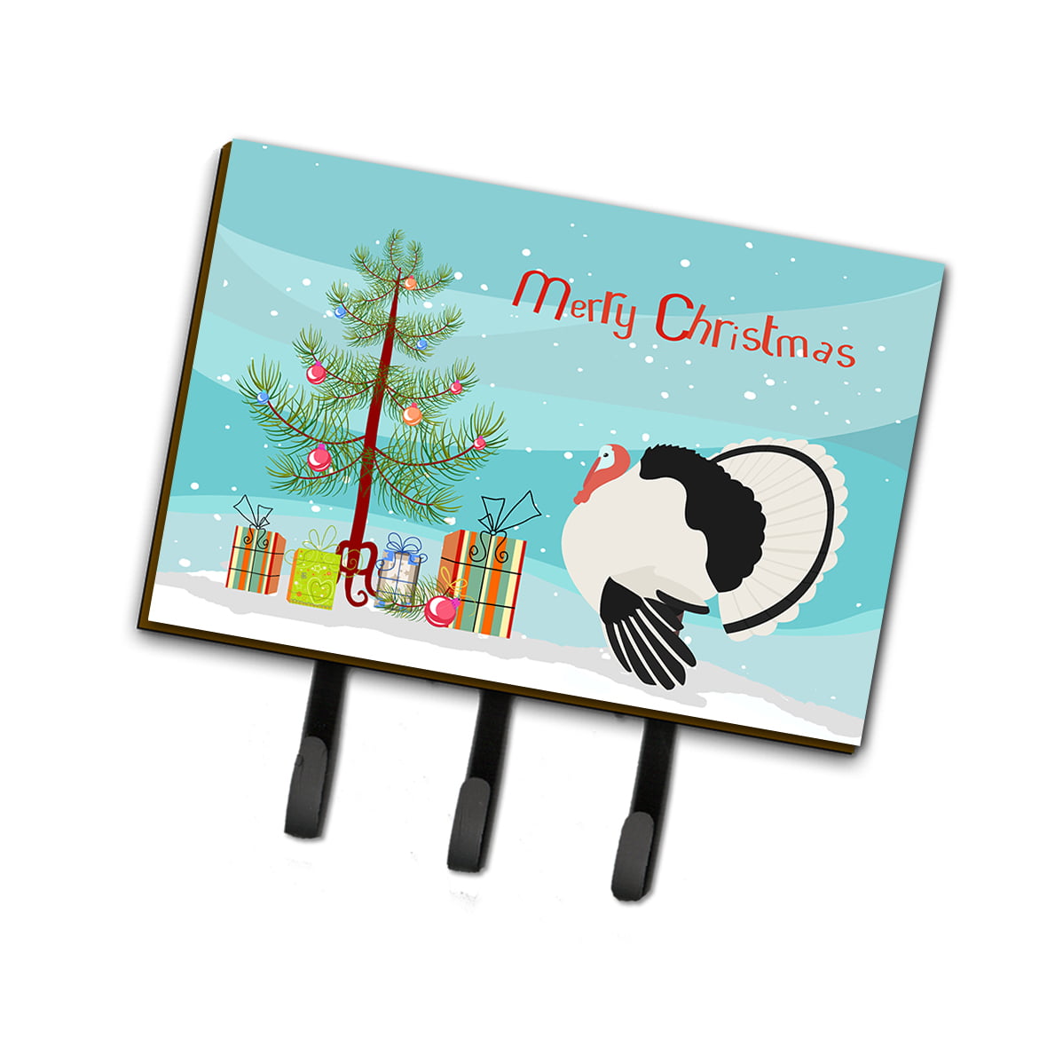 BB9355TH68 Royal Palm Turkey Christmas Leash or Key Holder