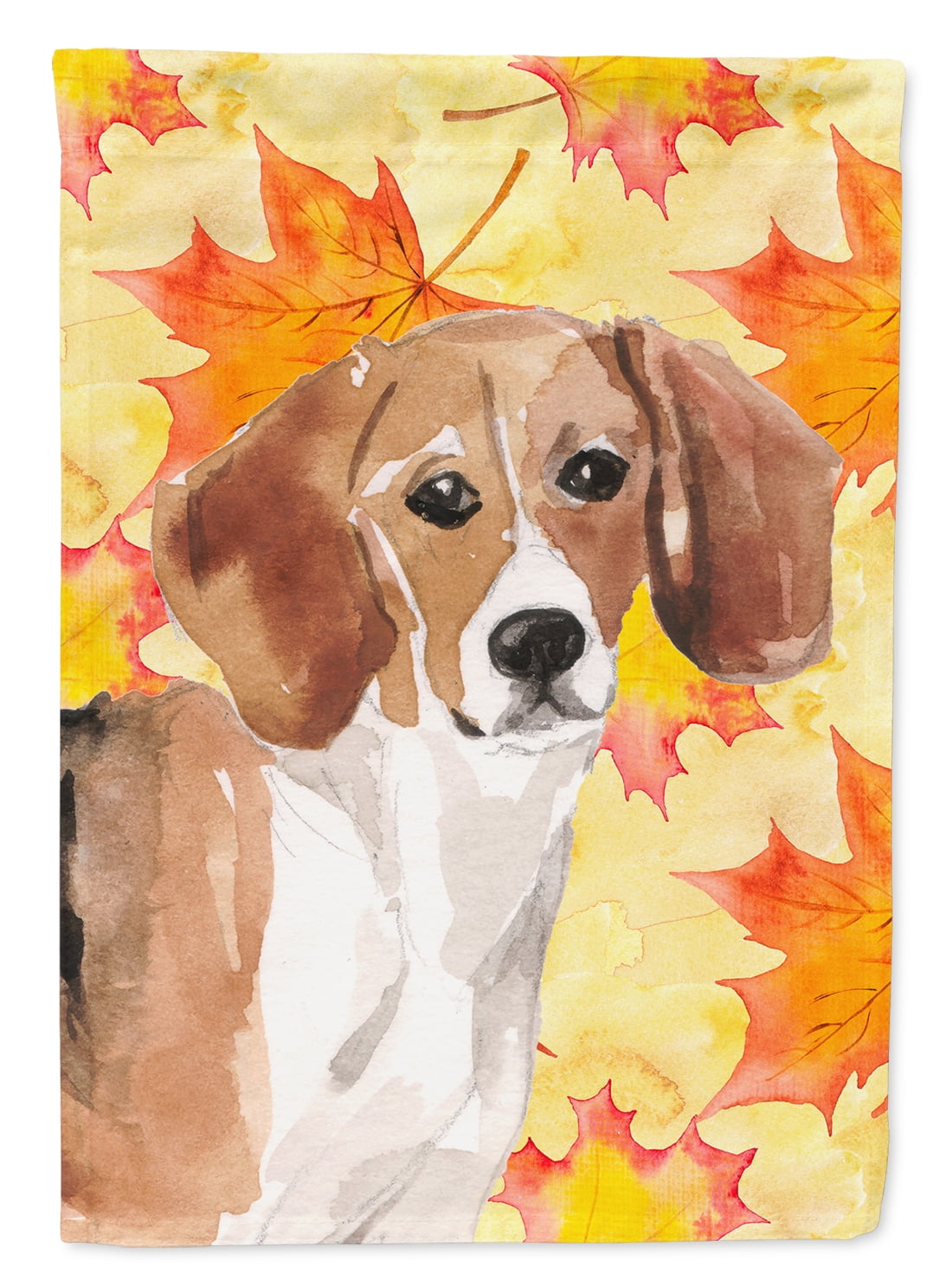 BB9509GF Beagle Fall Flag Garden Size