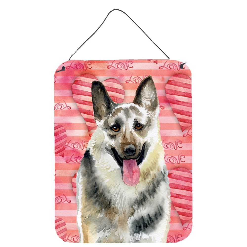 Picture of Carolines Treasures BB9736DS1216 East-European Shepherd Love Wall or Door Hanging Prints