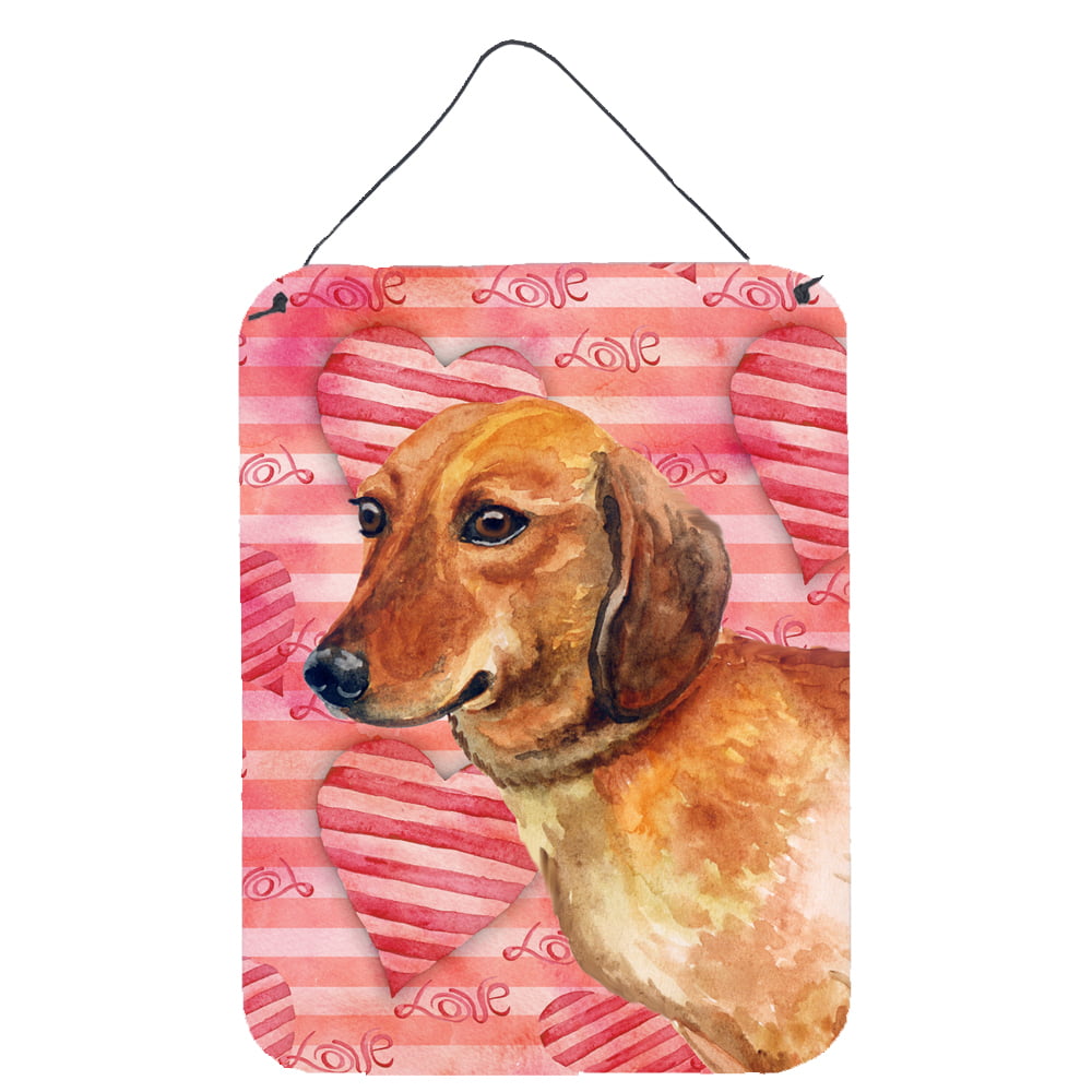 BB9739DS1216 Dachshund Love Wall or Door Hanging Prints