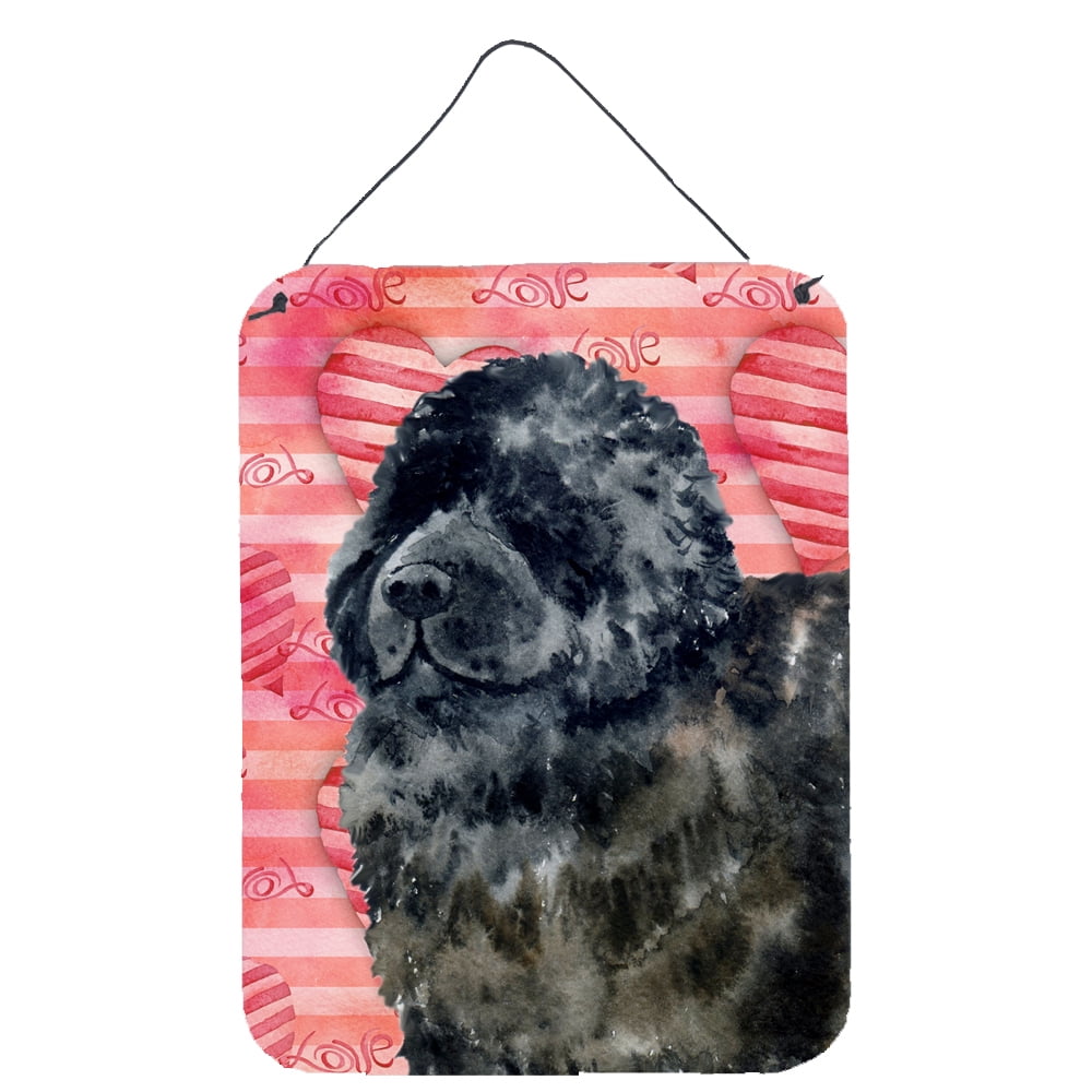 BB9758DS1216 Newfoundland Love Wall or Door Hanging Prints