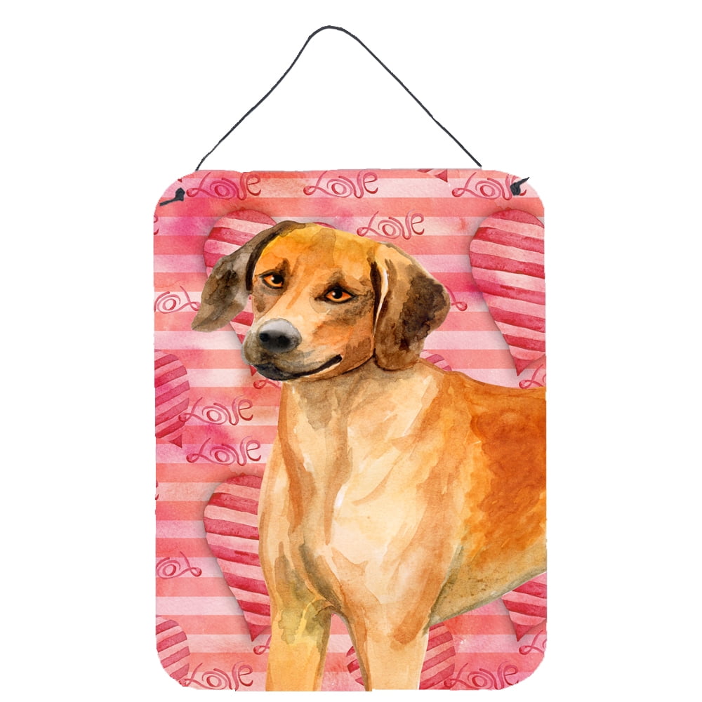 BB9763DS1216 Rhodesian Ridgeback Love Wall or Door Hanging Prints