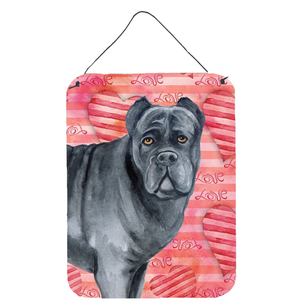 BB9781DS1216 Cane Corso Love Wall or Door Hanging Prints