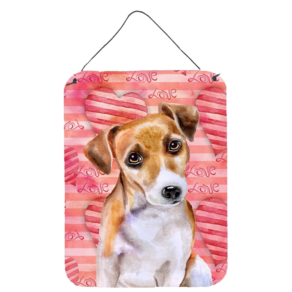 Jack Russell Terrier No.2 Love Wall or Door Hanging Prints