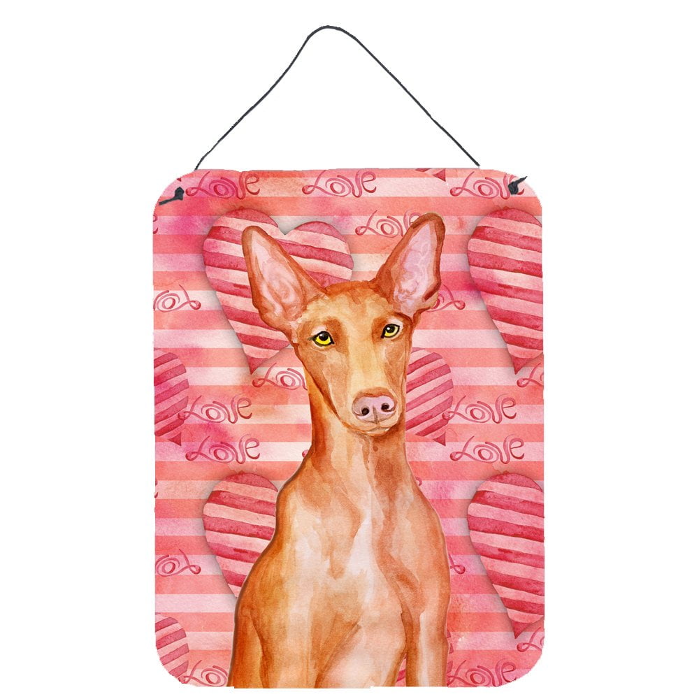 BB9802DS1216 Pharaoh Hound Love Wall or Door Hanging Prints