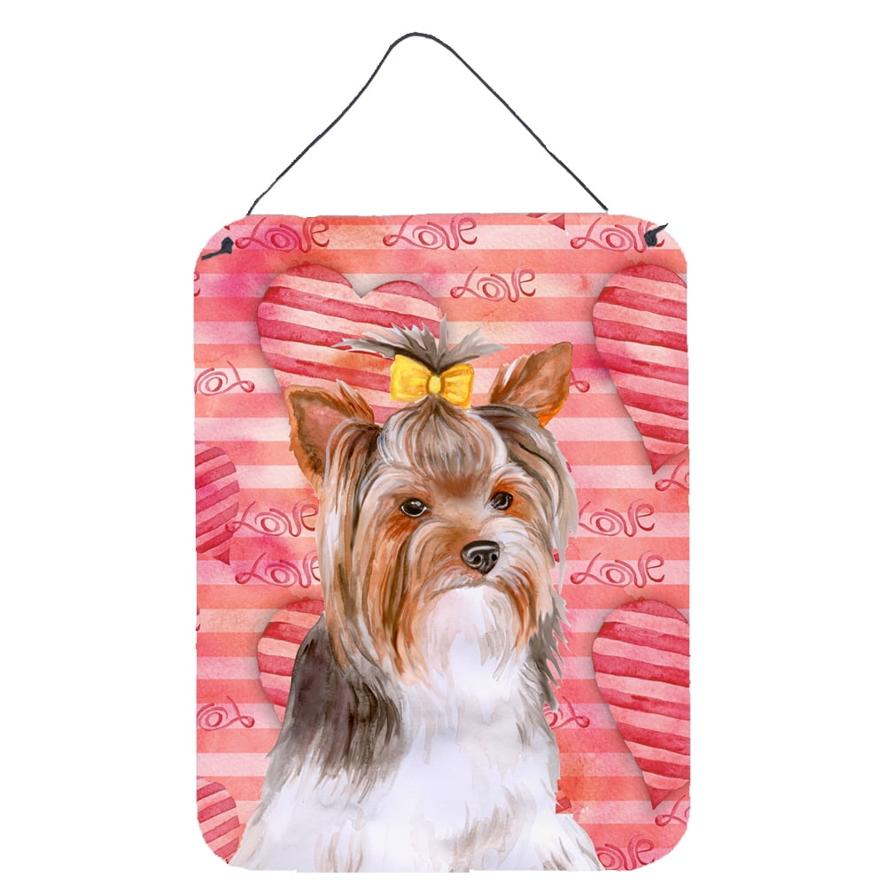 BB9810DS1216 Yorkshire Terrier No.2 Love Wall or Door Hanging Prints