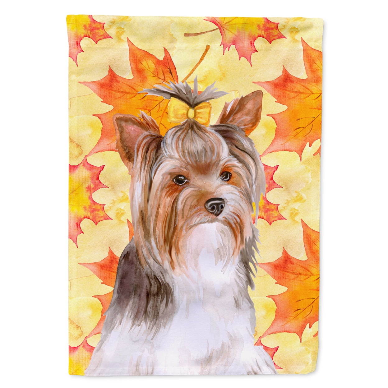 BB9984GF Yorkshire Terrier No.2 Fall Flag Garden Size