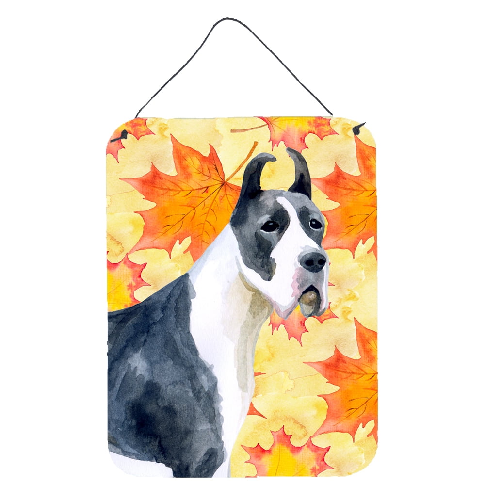 Harlequin Great Dane Fall Wall or Door Hanging Prints